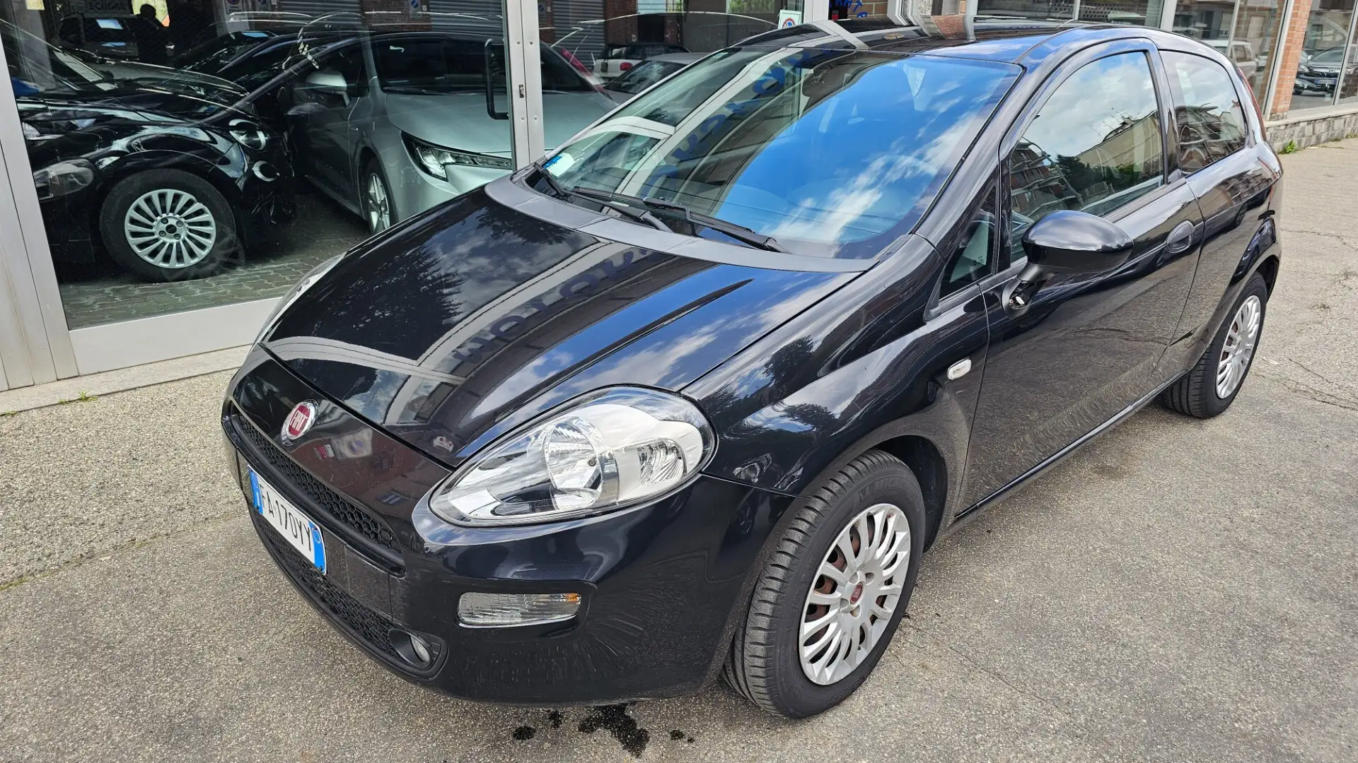 Fiat Punto 1.3 MJT II 75 CV 5 porte Street Nero - 1