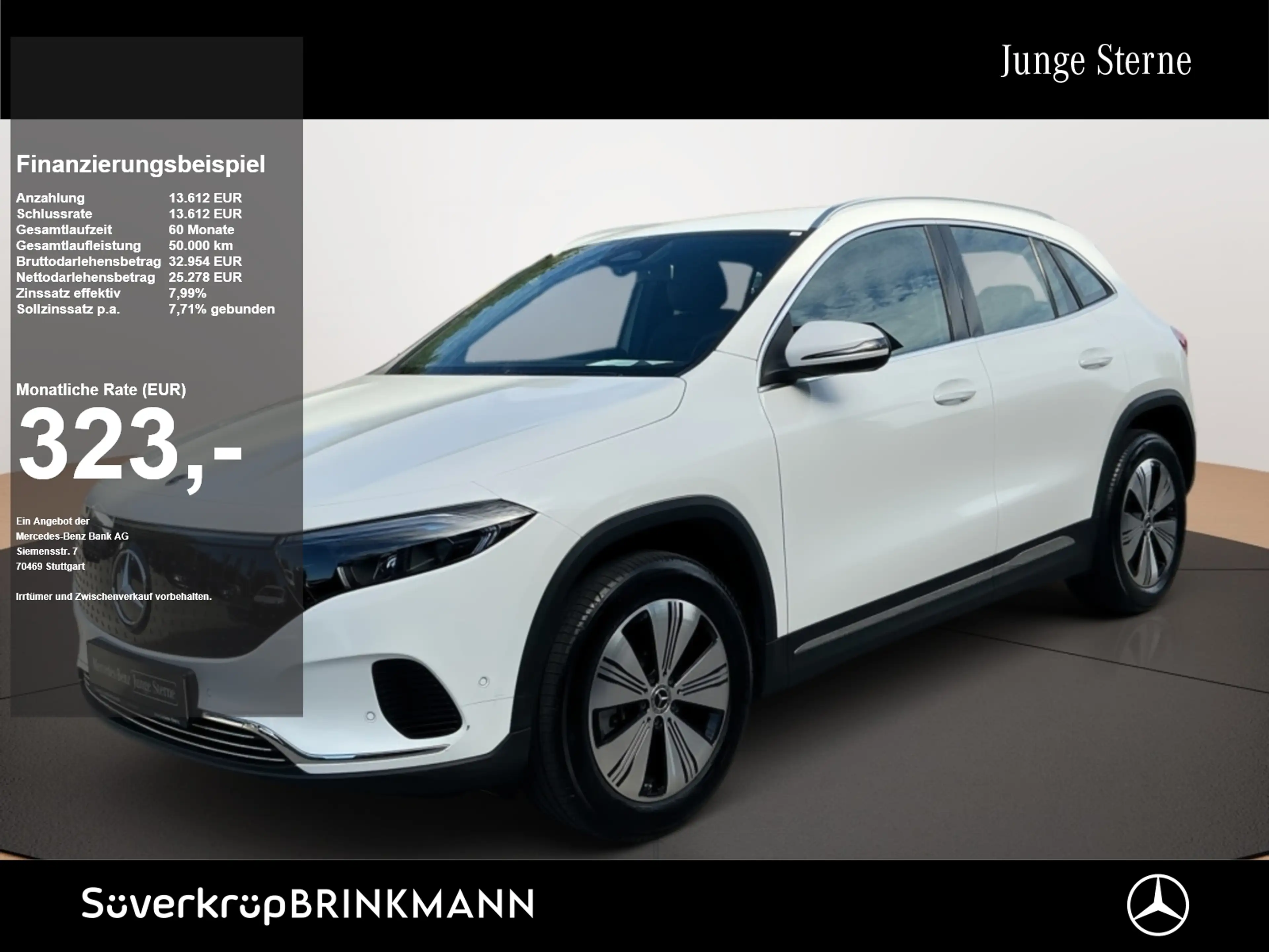 Mercedes-Benz EQA 250 + PROGRESSIVE AHK KAMERA SPUR STANDH PDC