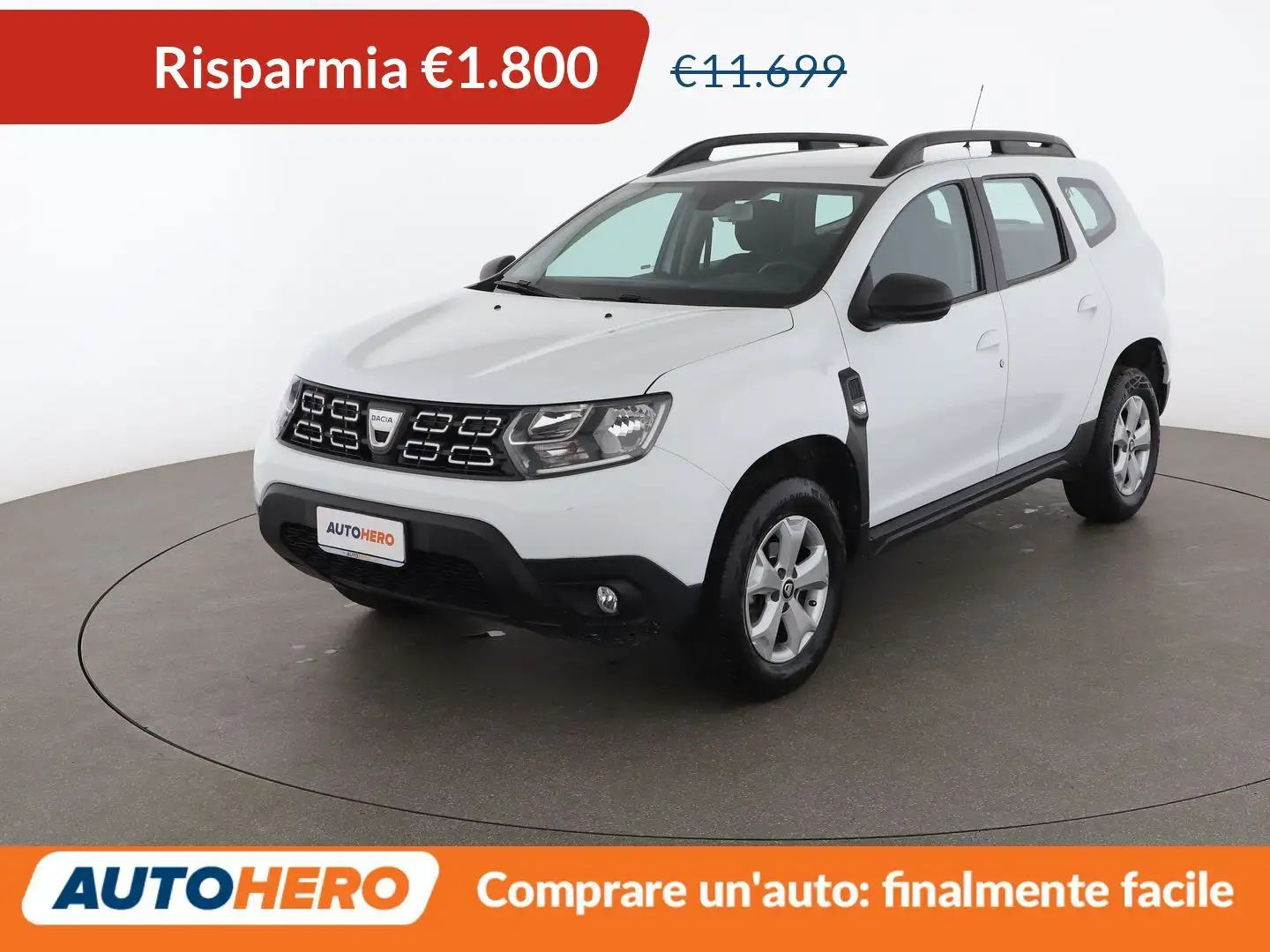 Dacia Duster 1.6 SCe Comfort Blanc - 1