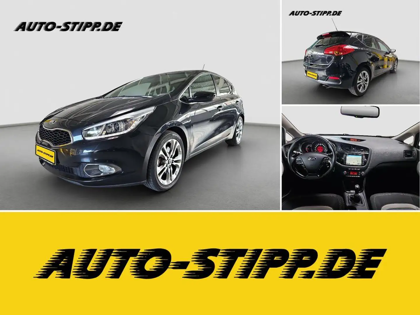 Kia Ceed / cee'd 1.6 GDI Dream Team NAVI TEMP RFK SITZH PDC Noir - 1