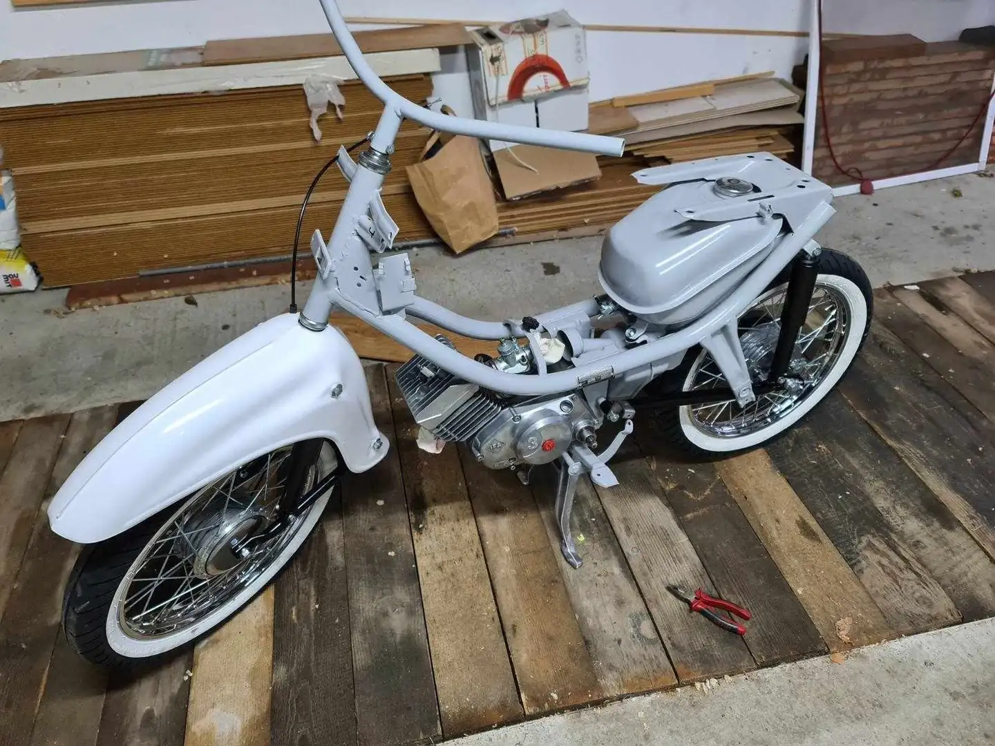 Simson KR 51 Bílá - 1