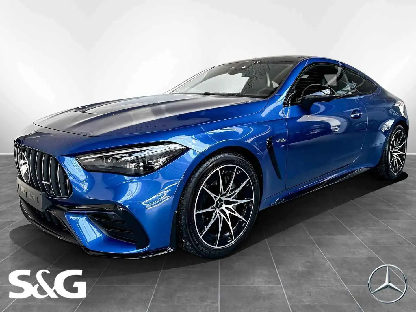Mercedes-Benz CLE 53 AMG 4M Coupé AMG Burmester 360° HeadUp Blau - 1