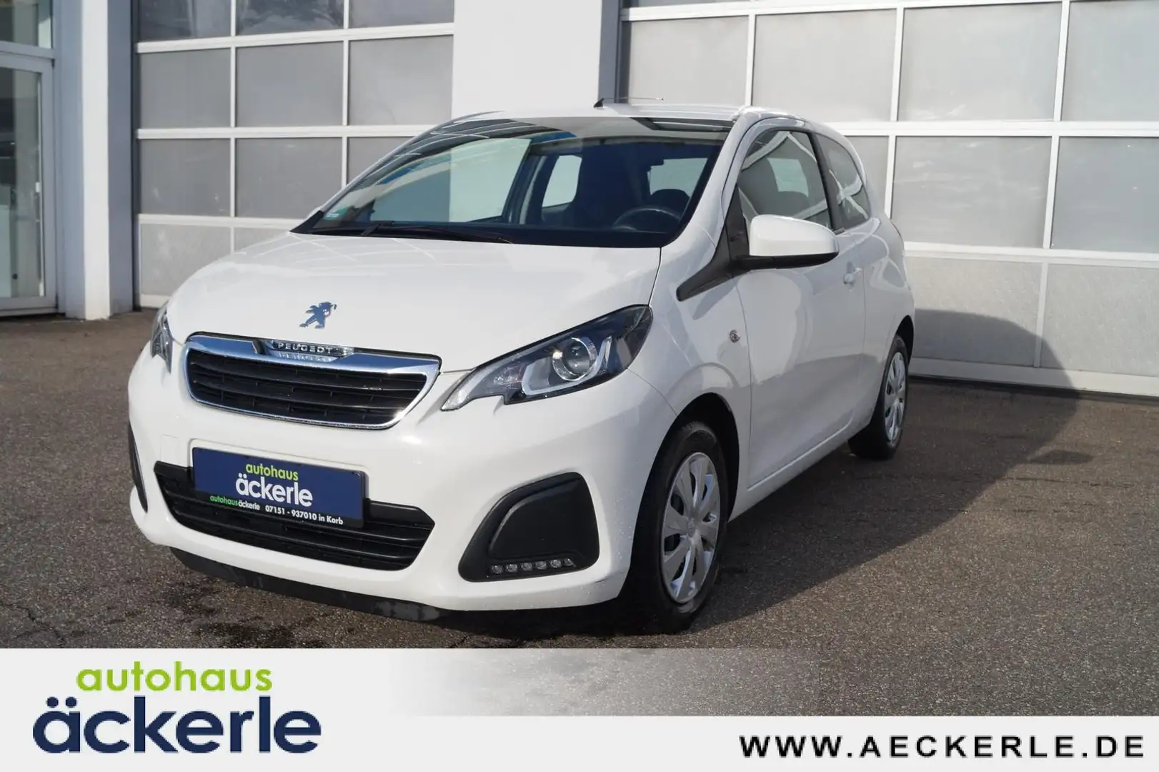 Peugeot 108 Active Klima I 1. Hand I Allwetter Bianco - 1