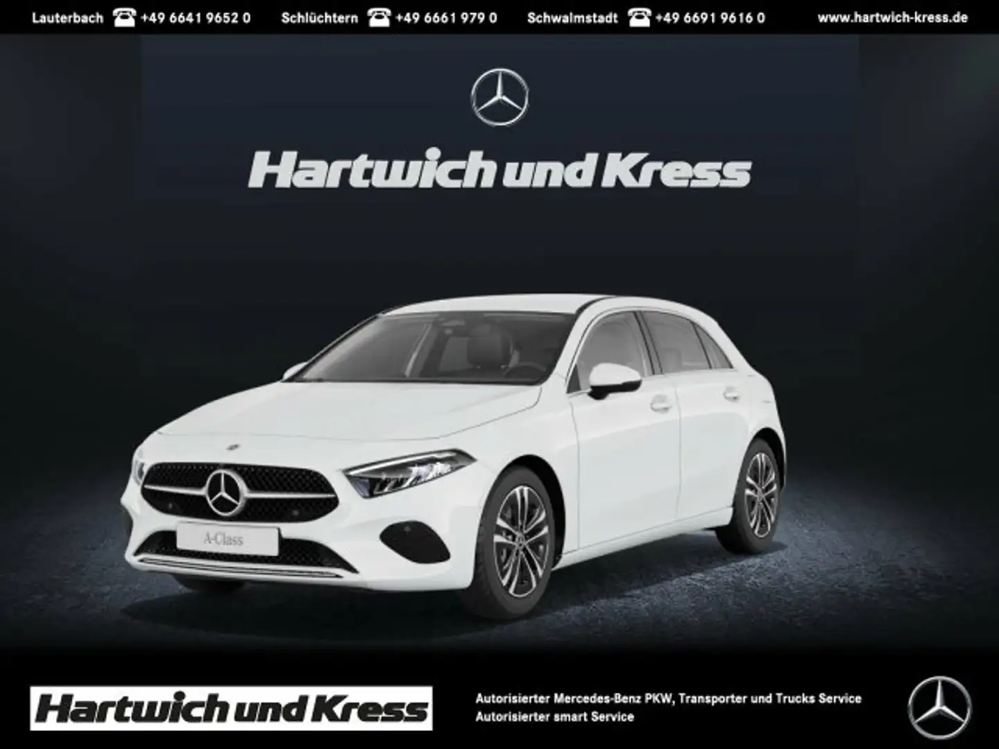 Mercedes-Benz A 250 A 250 e Progressive+AHK+Totwinkel+360Kam+Winter+ Blanc - 1