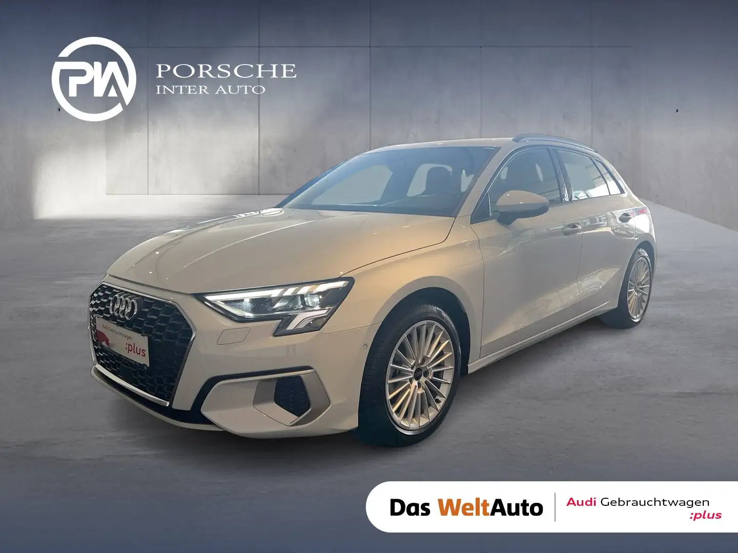 Audi A3 30 TFSI advanced Weiß - 1