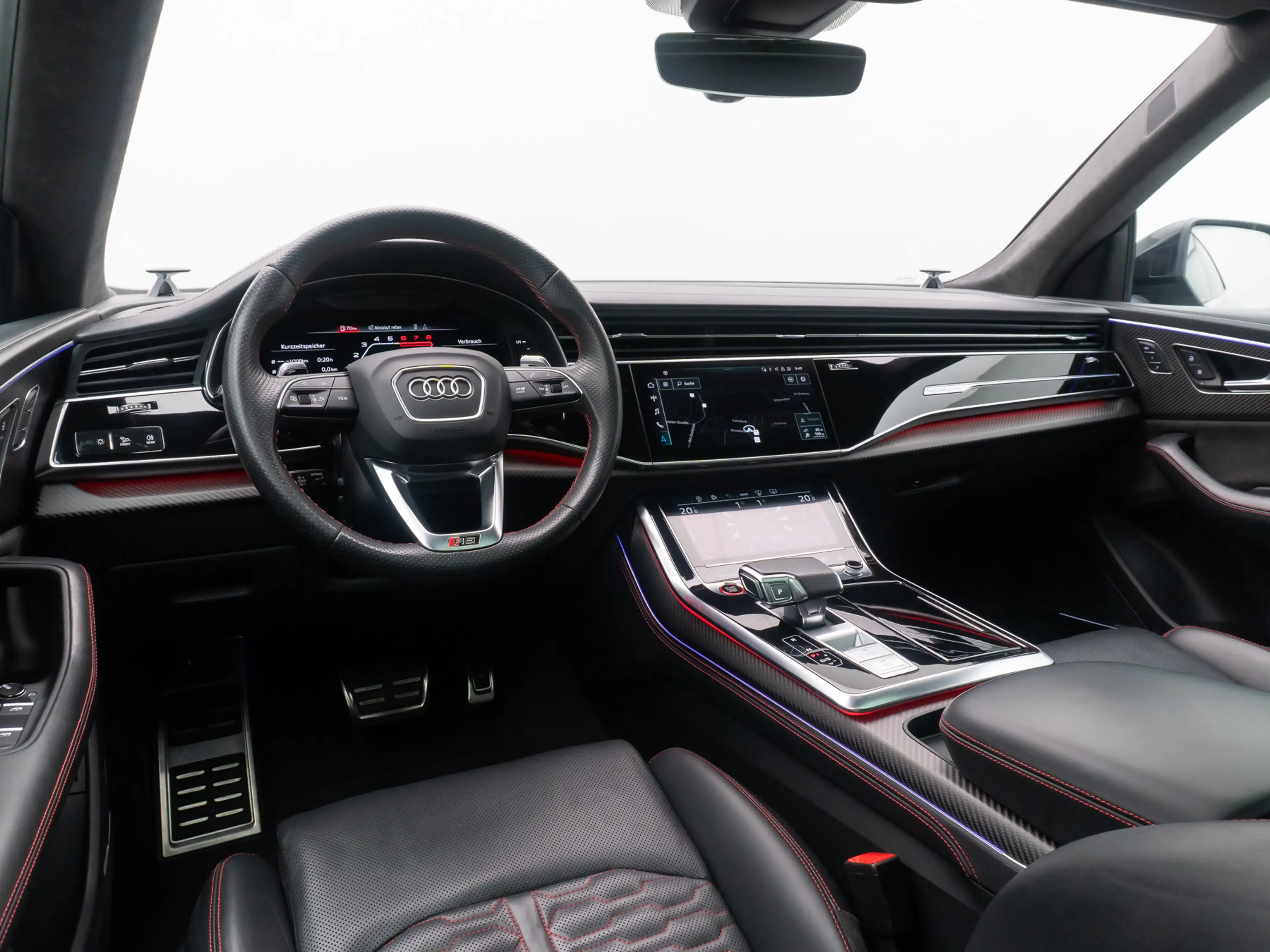 Audi RS Q8 4.0 TFSI Panorama 360° HUD B&O VOLL 23Zoll — photo 36