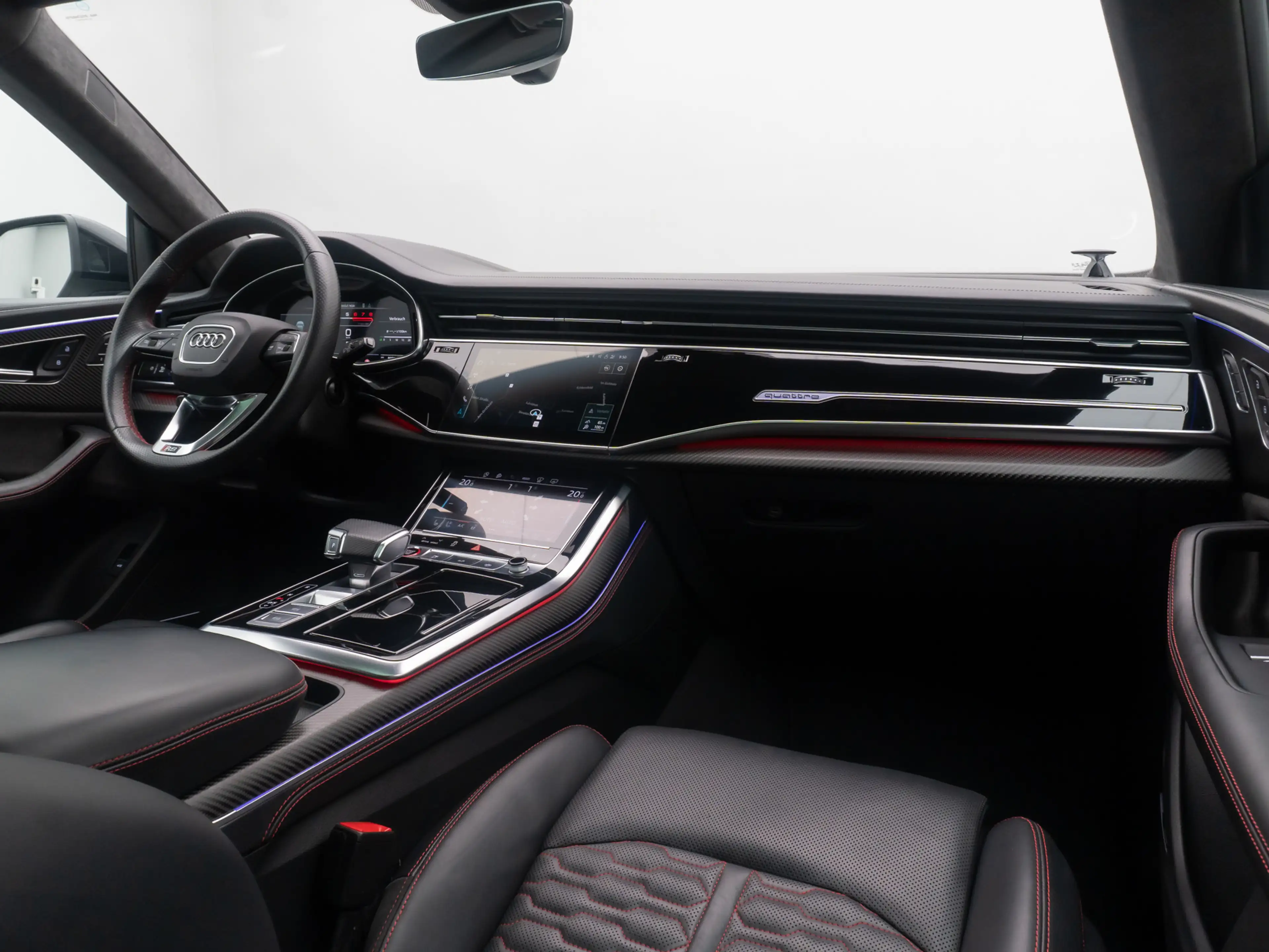 Audi RS Q8 4.0 TFSI Panorama 360° HUD B&O VOLL 23Zoll — photo 38