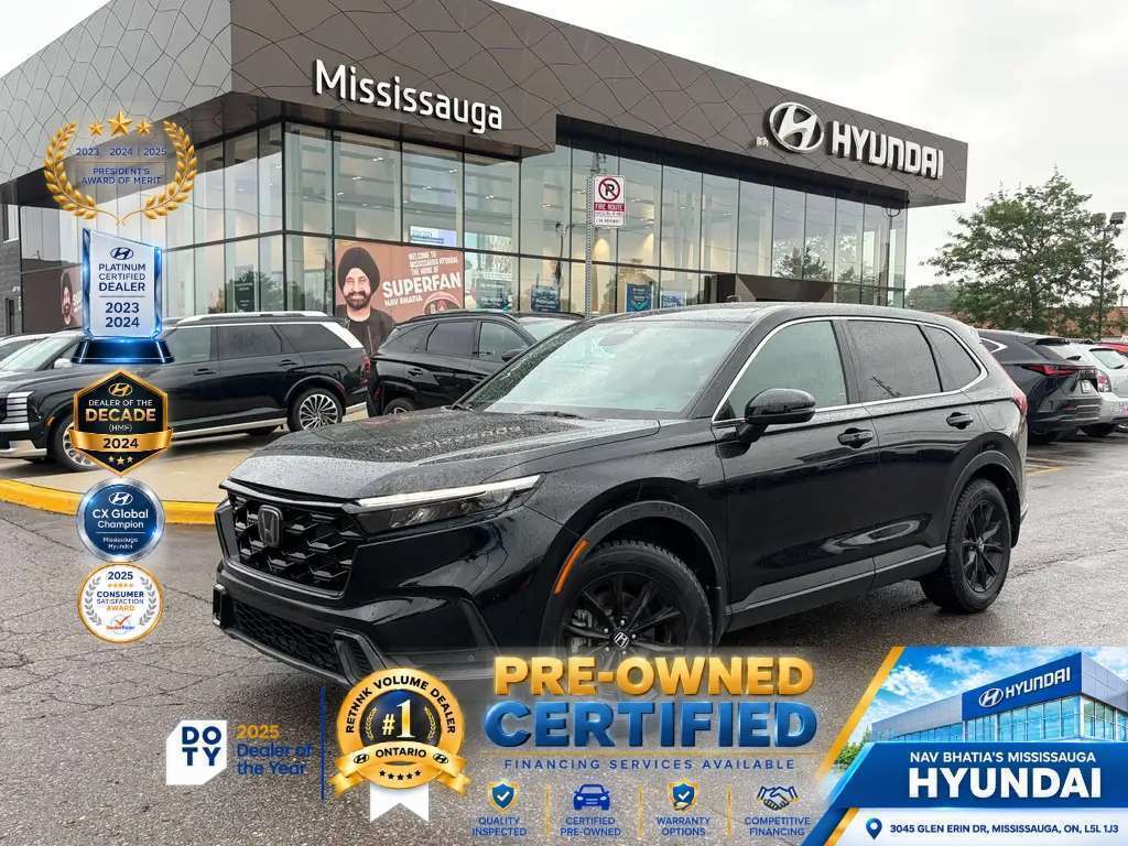 Black 2024 Honda CR-V Hybrid SUV / Crossover  Automatic