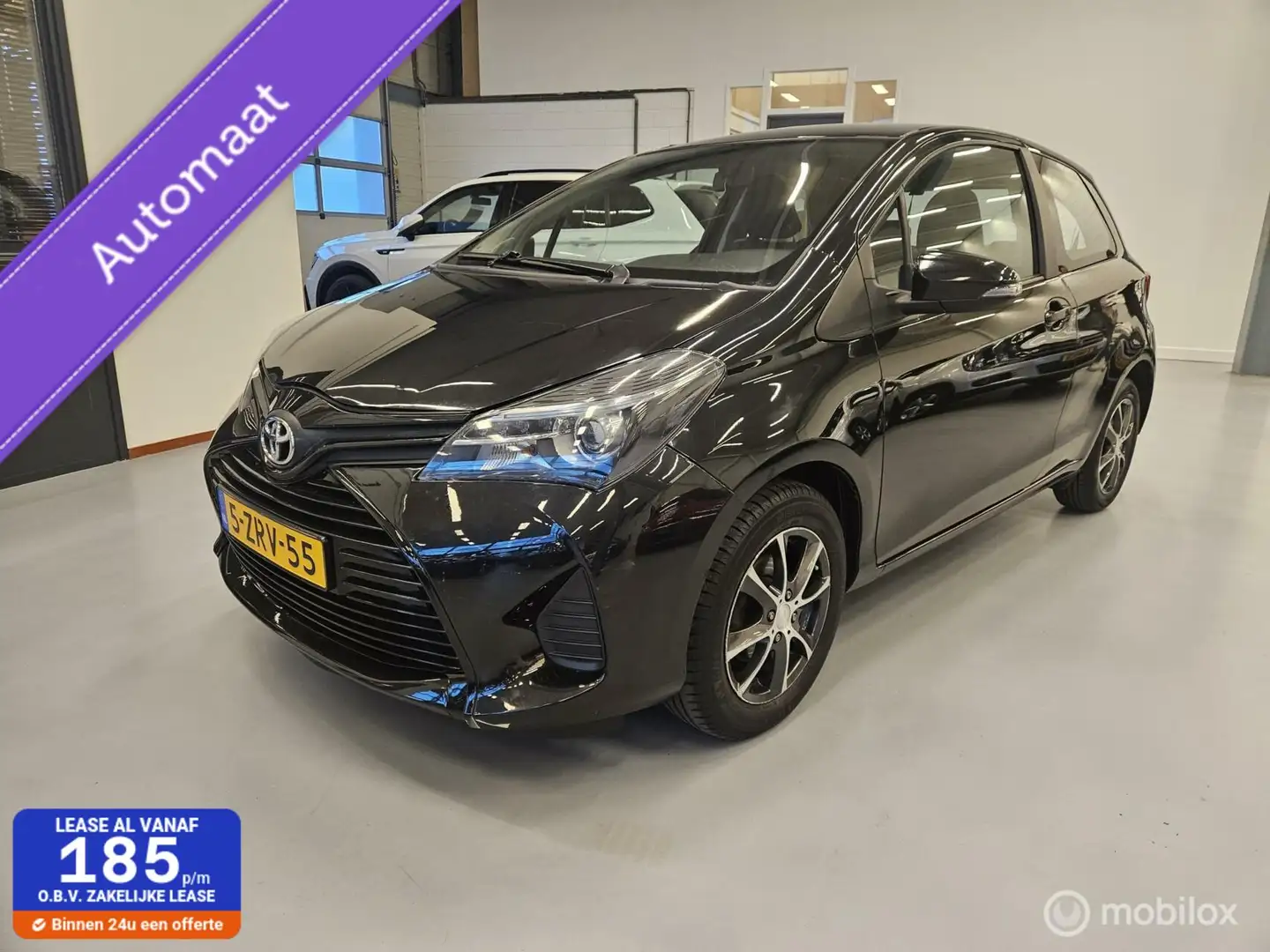 Toyota Yaris 1.3 VVT-i Aspiration (2015) AUTOMAAT Noir - 1