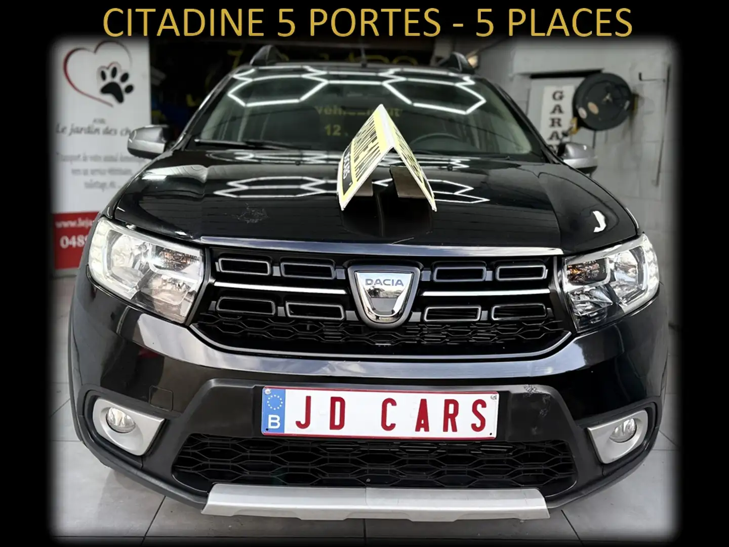 Dacia Sandero STEPWAY 0.9 ESSENCE 90 ‼️GARANTIE 1 AN CTOK‼️ Schwarz - 2