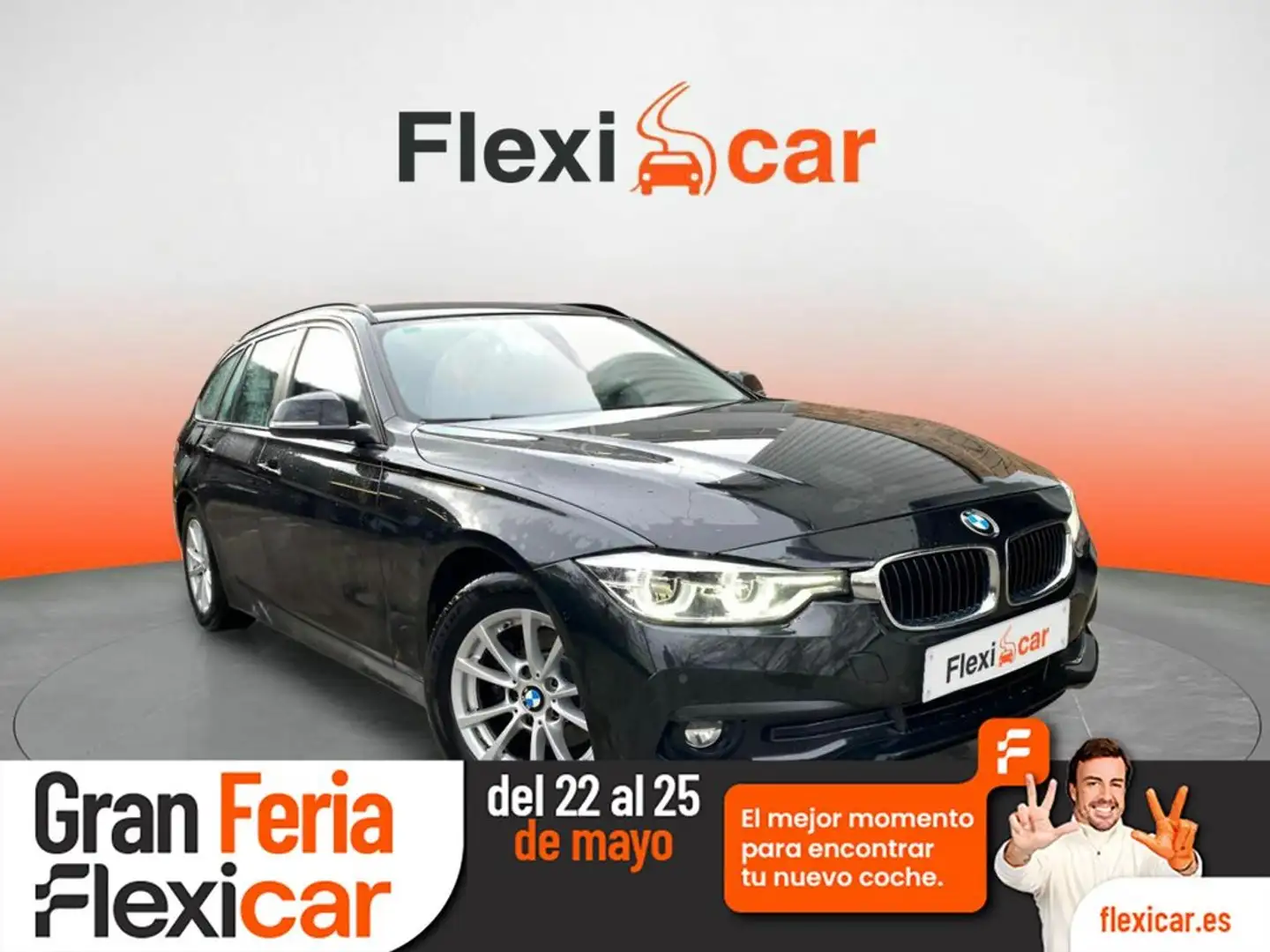 BMW 320 320d EfficientDynamics Touring Negro - 2