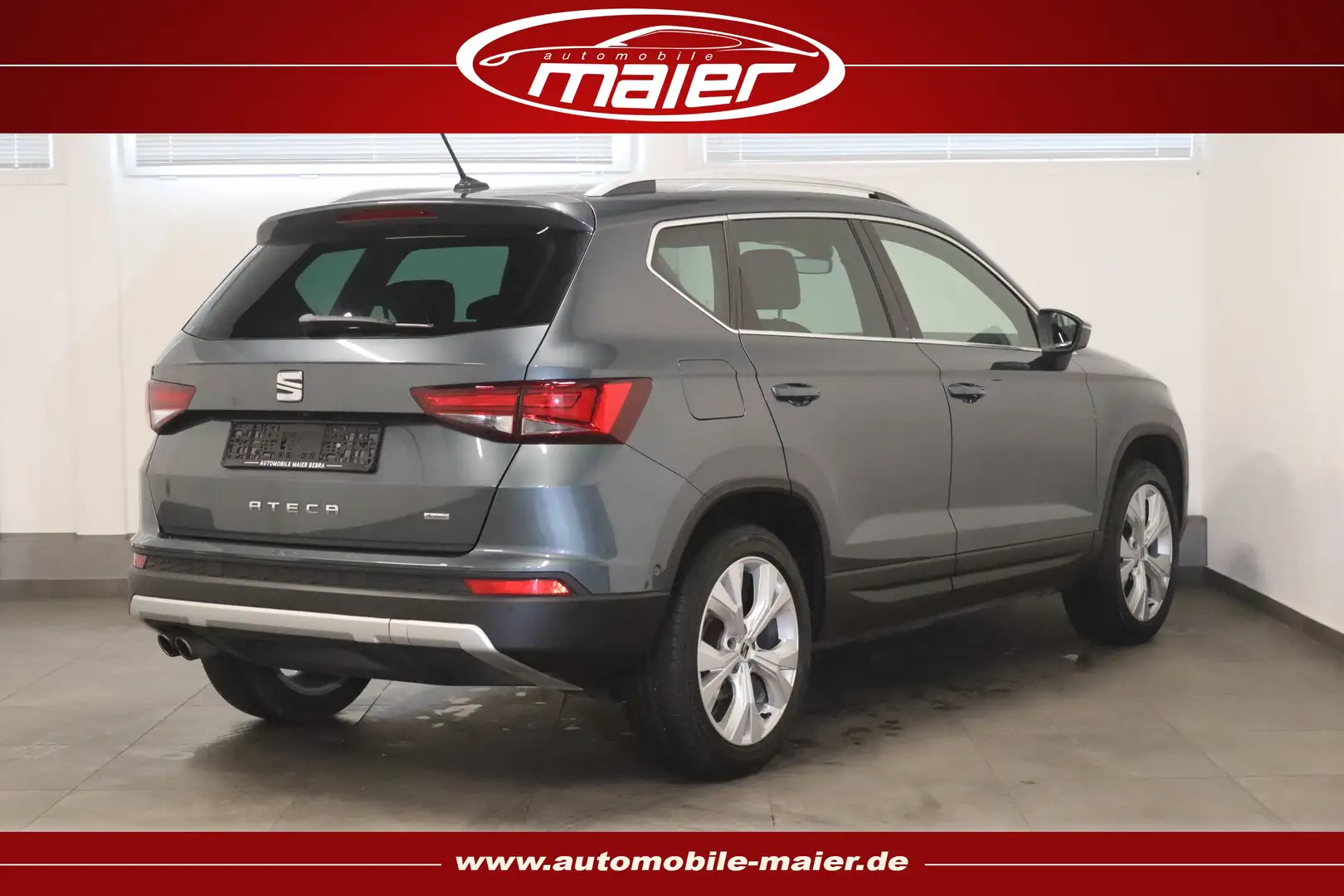 SEAT Ateca 2.0 TDI Xcellence 4Dr.-NAV-KAM-STDHZ-LED- Grau - 2