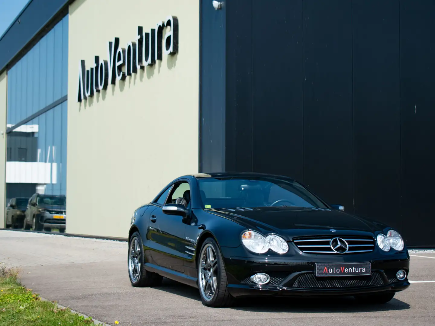 Mercedes-Benz SL 55 AMG Fiscale waarde 17.500,- | NL Auto | Zeldzaam mooi! Negru - 2