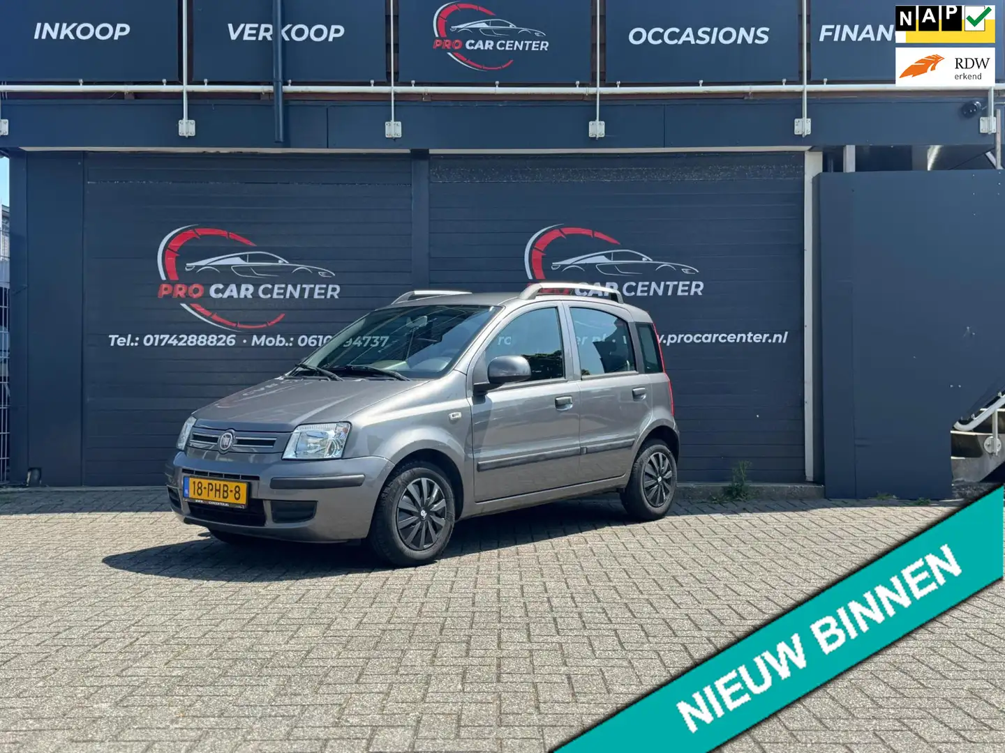 Fiat Panda 1.2 Edizione Cool AIRCO|EL.RAMEN |NAP|APK Grau - 1