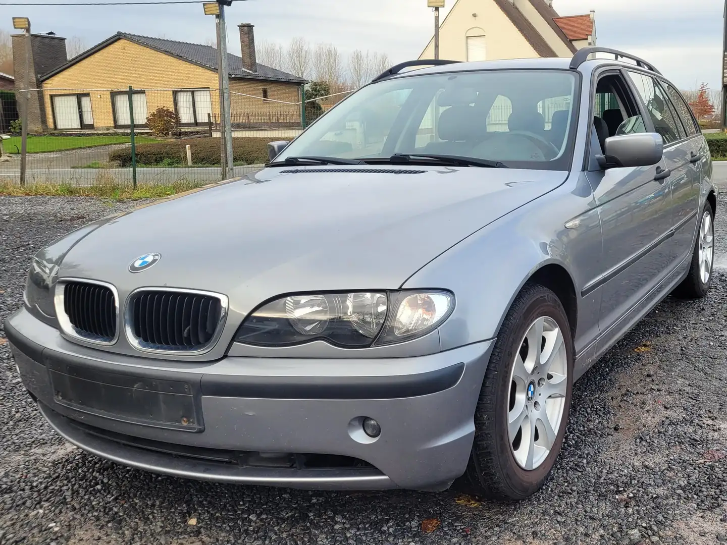 BMW 318 d AIRCO LEDER euro 4 2004 Gris - 2