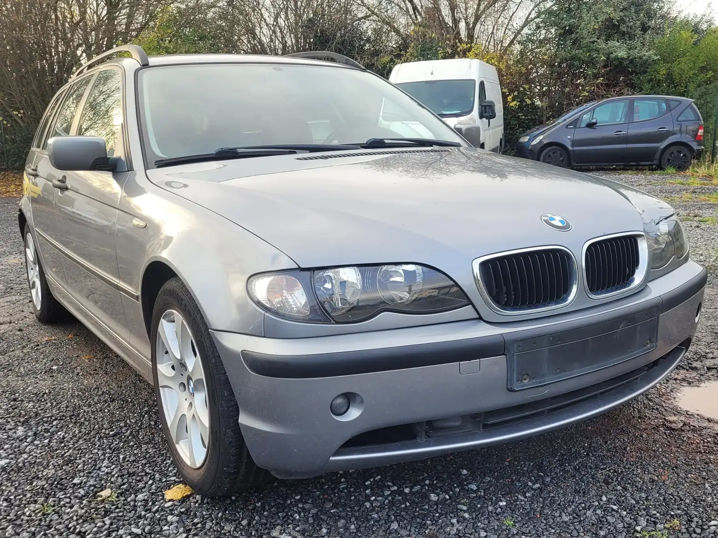 BMW 318 d AIRCO LEDER euro 4 2004 Gris - 1