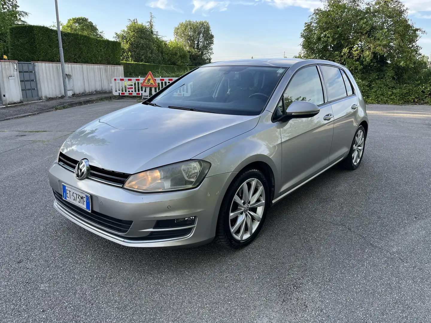 Volkswagen Golf Golf VII 2013 5p 1.6 tdi Highline dsg Gris - 1