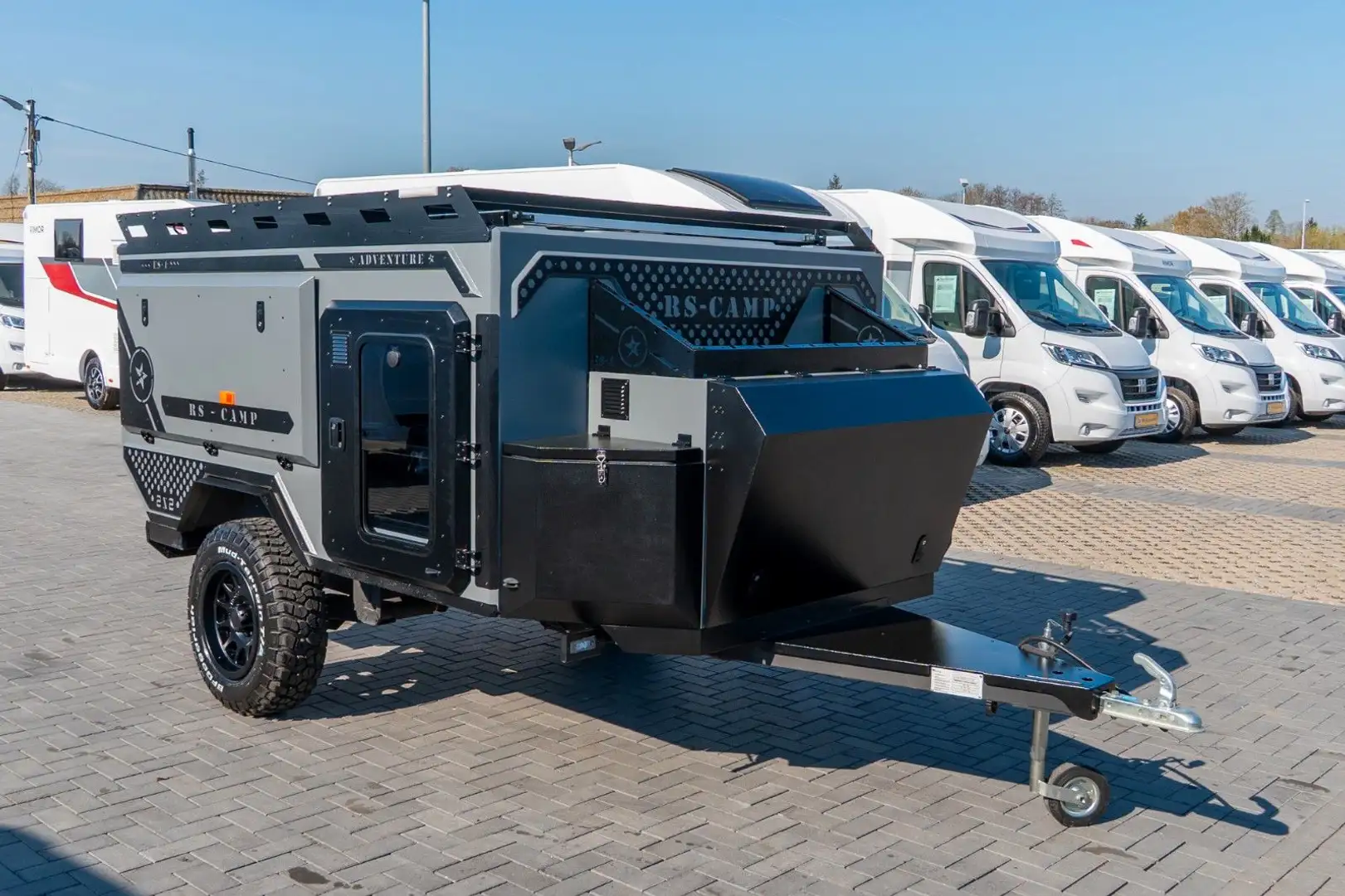 Sonstige Marken ES-4 OFFROAD+SCHLAFKABINE+GFK+RAPTOR+750 KG Beige - 1