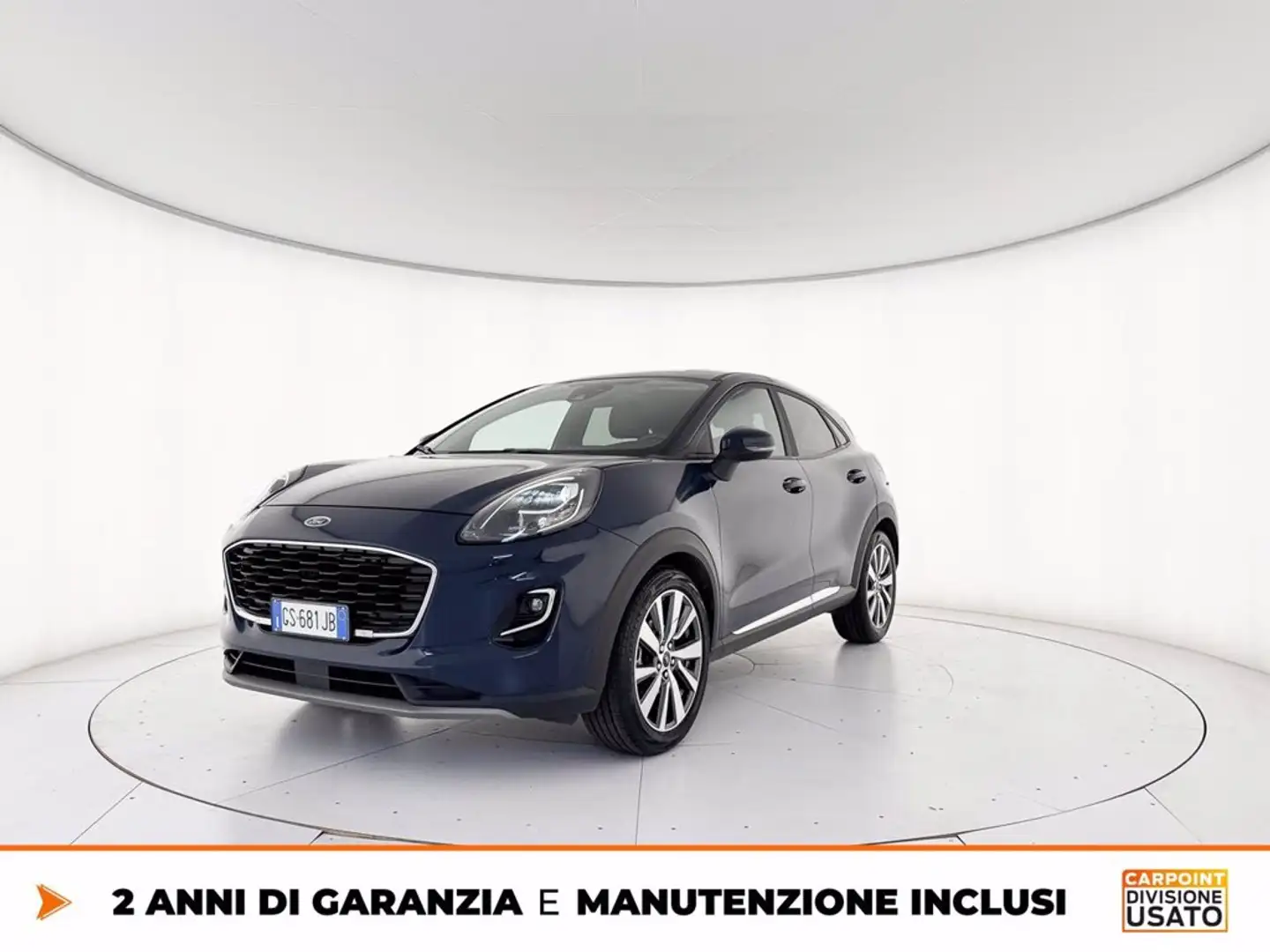 Ford Puma 1.0 ecoboost h titanium x s&s 125cv Bleu - 1