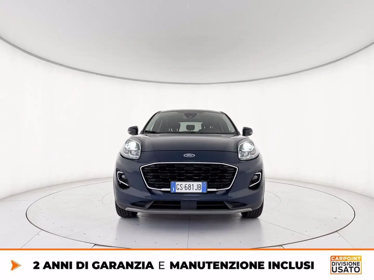 Ford Puma 1.0 ecoboost h titanium x s&s 125cv Bleu - 2