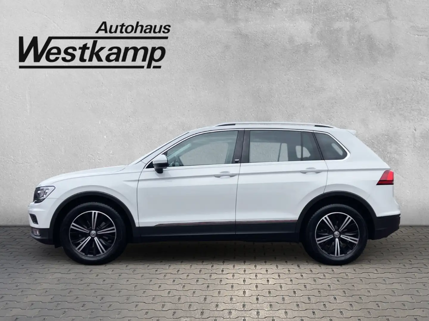 Volkswagen Tiguan Sound 1,4 TSI DSG Anh.Kpl. Led Navi Weiß - 2