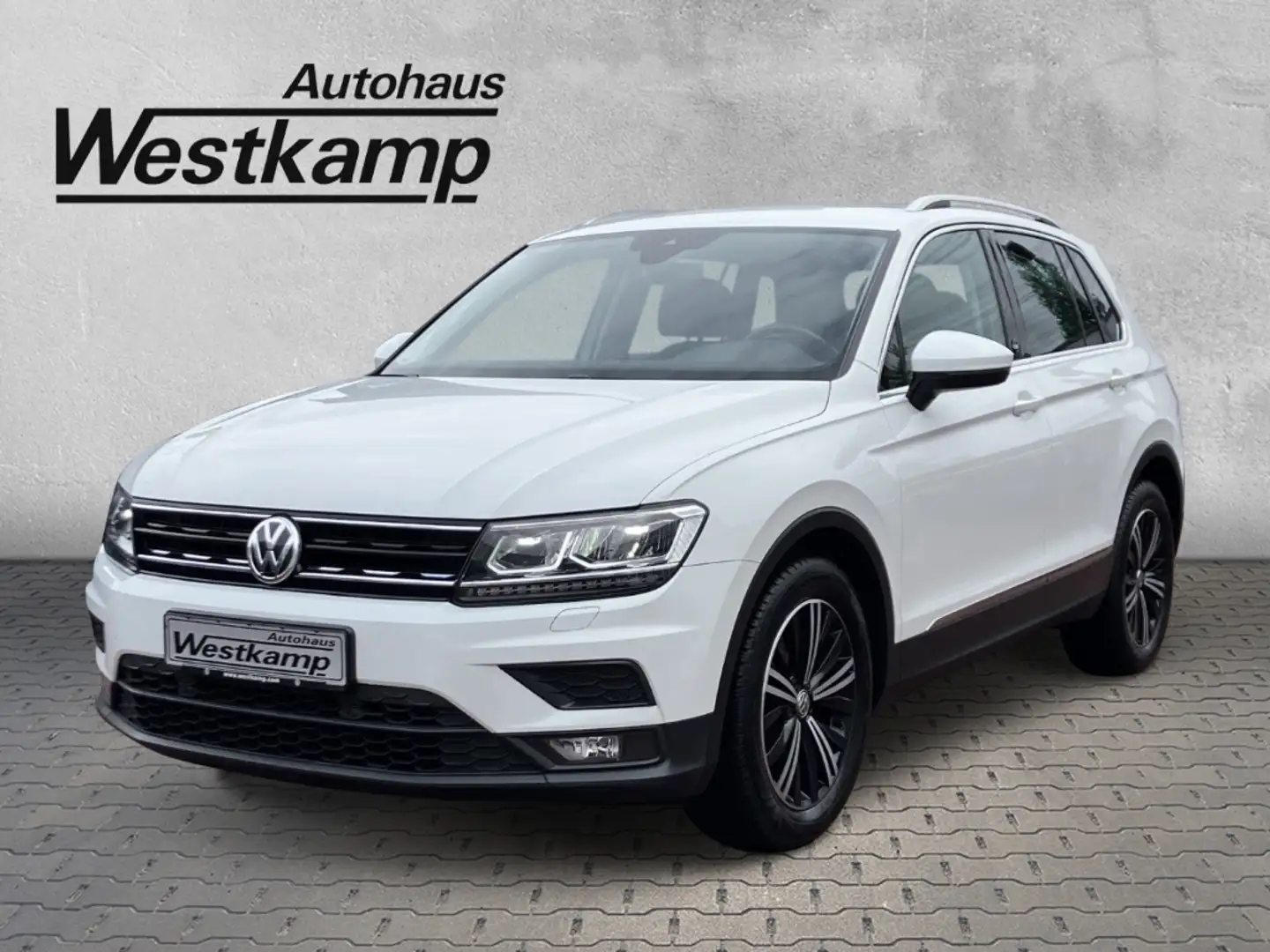 Volkswagen Tiguan Sound 1,4 TSI DSG Anh.Kpl. Led Navi Weiß - 1