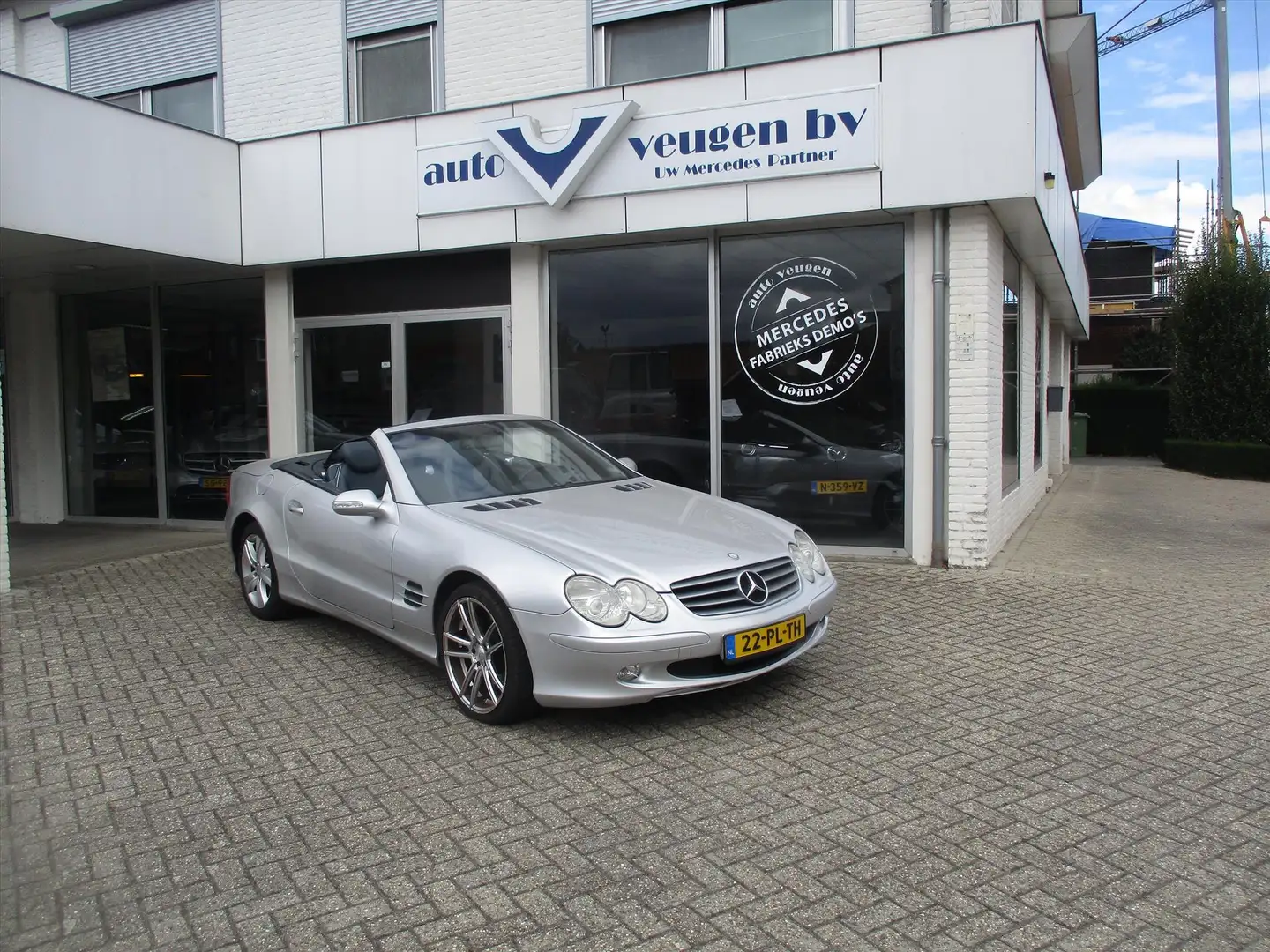 Mercedes-Benz SL 500 5.0 SL500 ROADSTER AUT / YOUNGTIMER Gris - 1