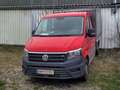 Volkswagen Crafter Pritsche Doka Plane Anhängerkupplung Klima Pritsche Rot - thumbnail 2