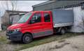 Volkswagen Crafter Pritsche Doka Plane Anhängerkupplung Klima Pritsche Rot - thumbnail 3