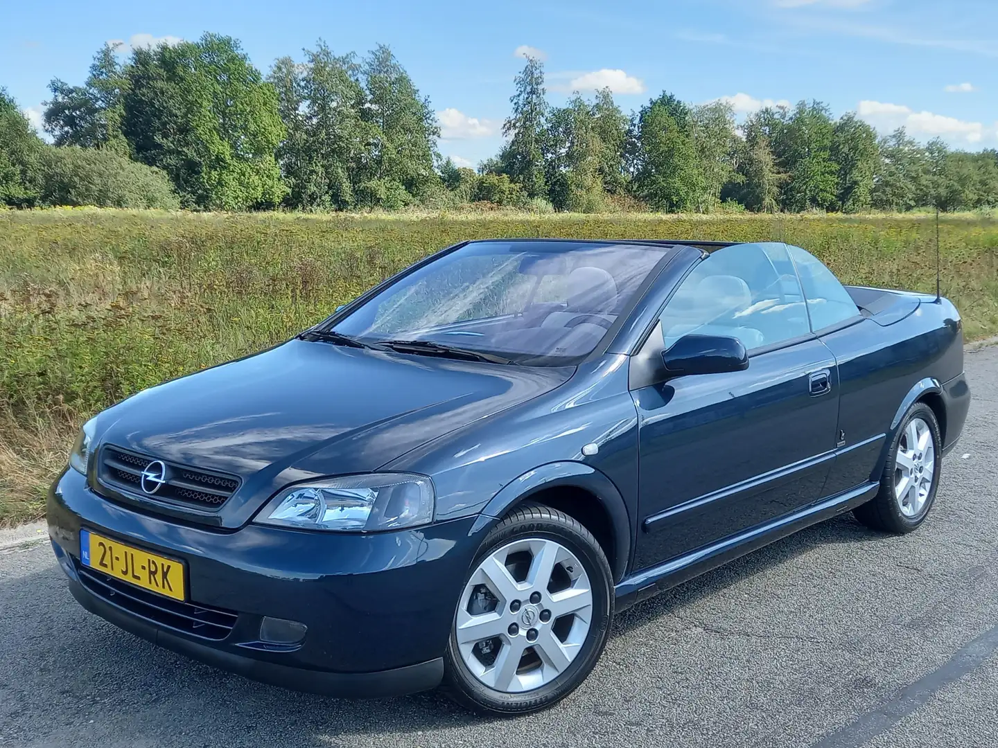 Opel Astra Cabriolet 1.8-16V Blauw - 1