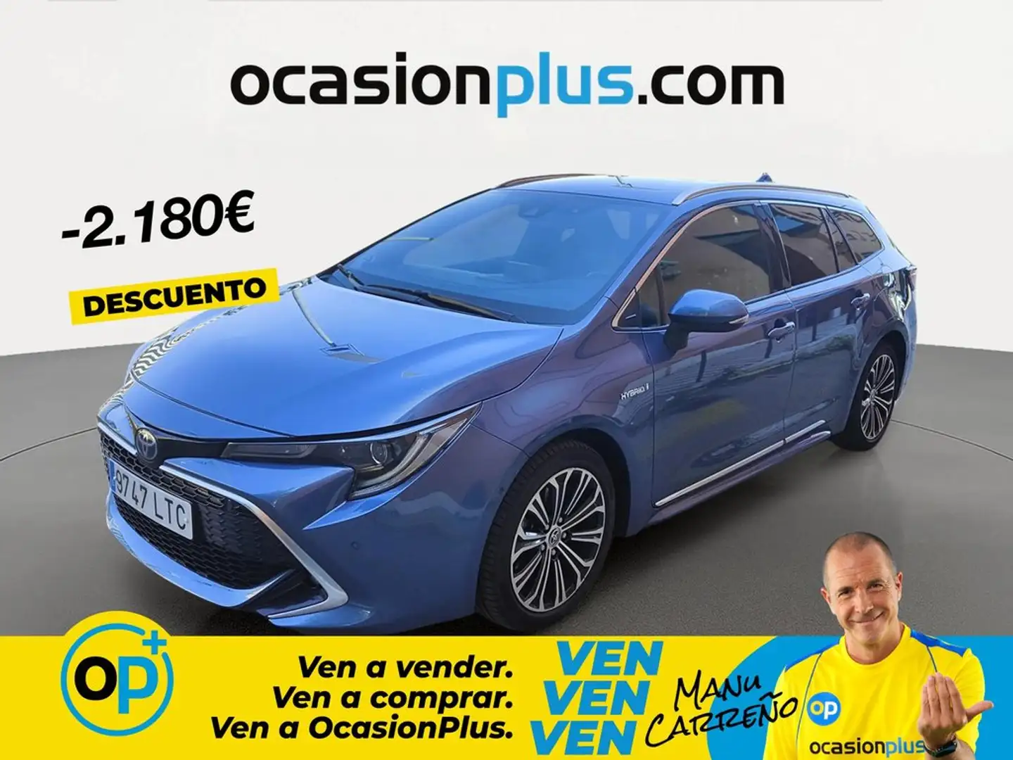 Toyota Corolla Touring Sports 180H Advance Azul - 1