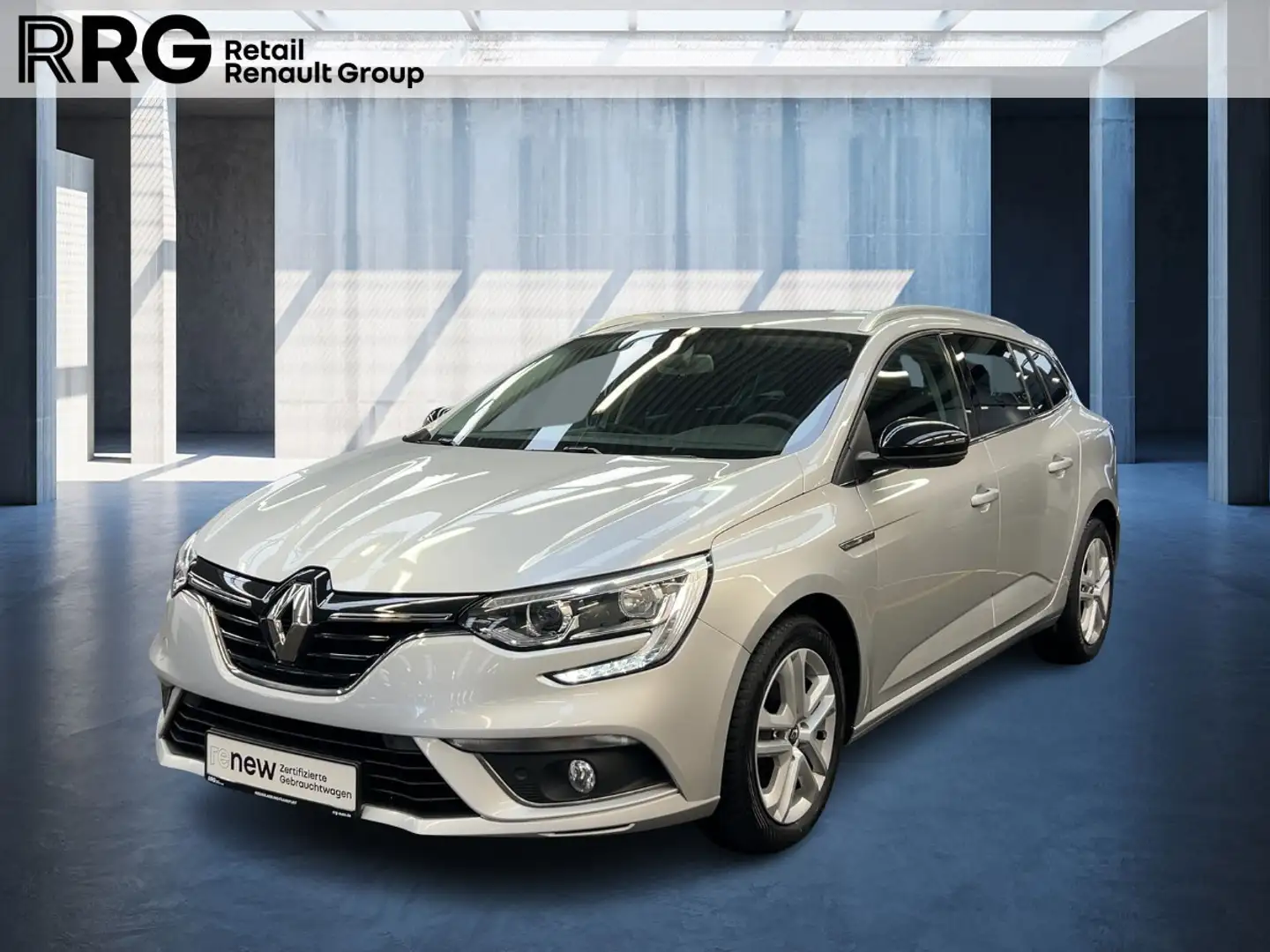 Renault Megane 4 GRANDTOUR LIMITED DELUXE DCI 115 BLUE NAVI, TEMPOMAT Grau - 1