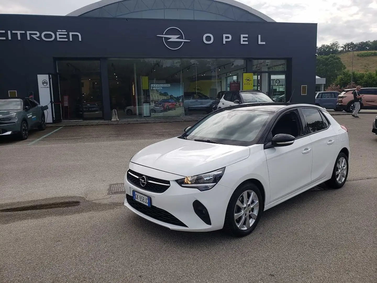 Opel Corsa 6ª serie 1.5 D 100 CV Blitz Edition Bianco - 1