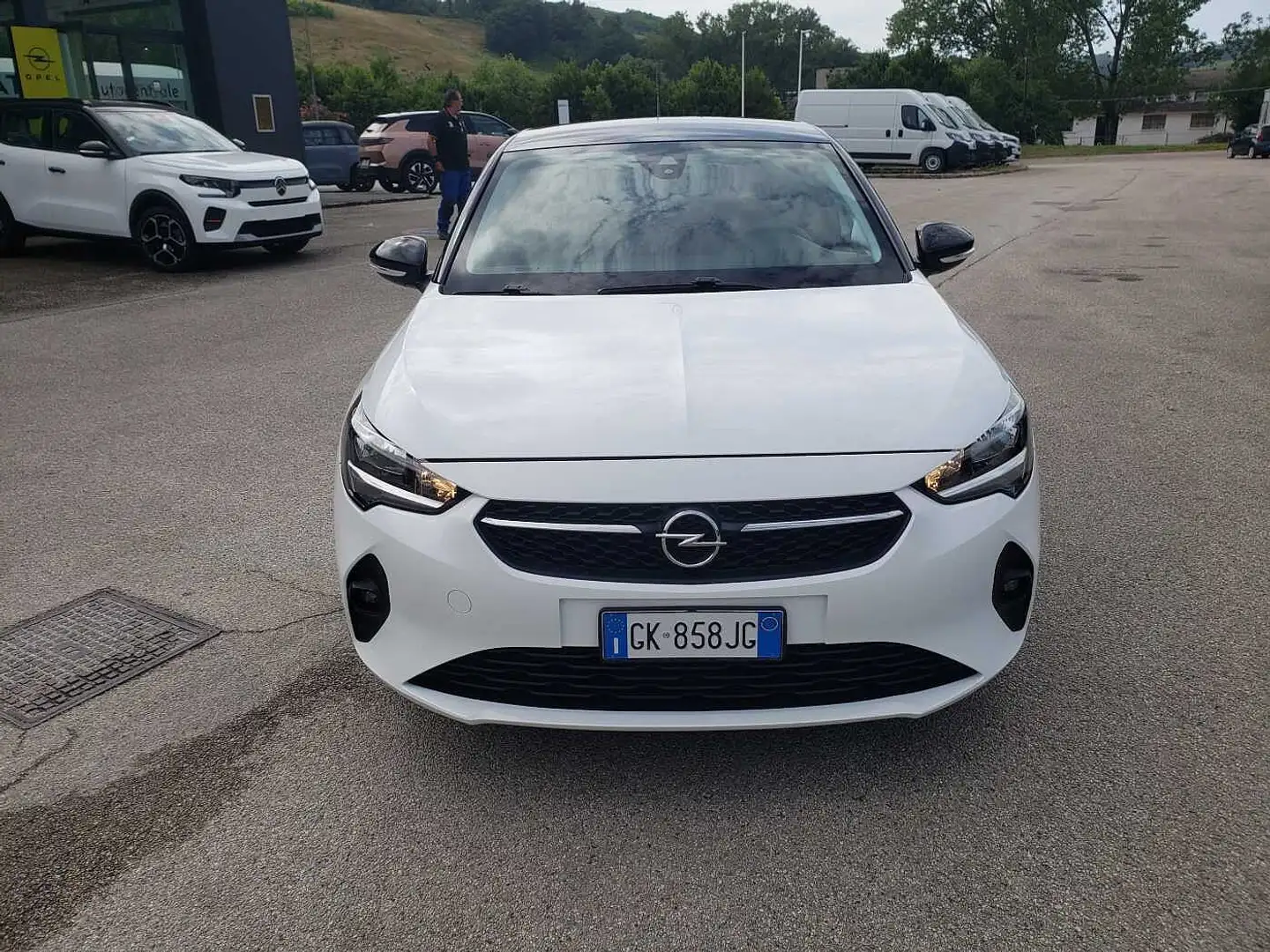 Opel Corsa 6ª serie 1.5 D 100 CV Blitz Edition Bianco - 2