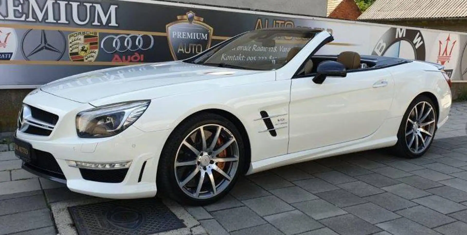 Mercedes-Benz SL 63 AMG SL 63 AMG Aut. AMG Weiß - 2