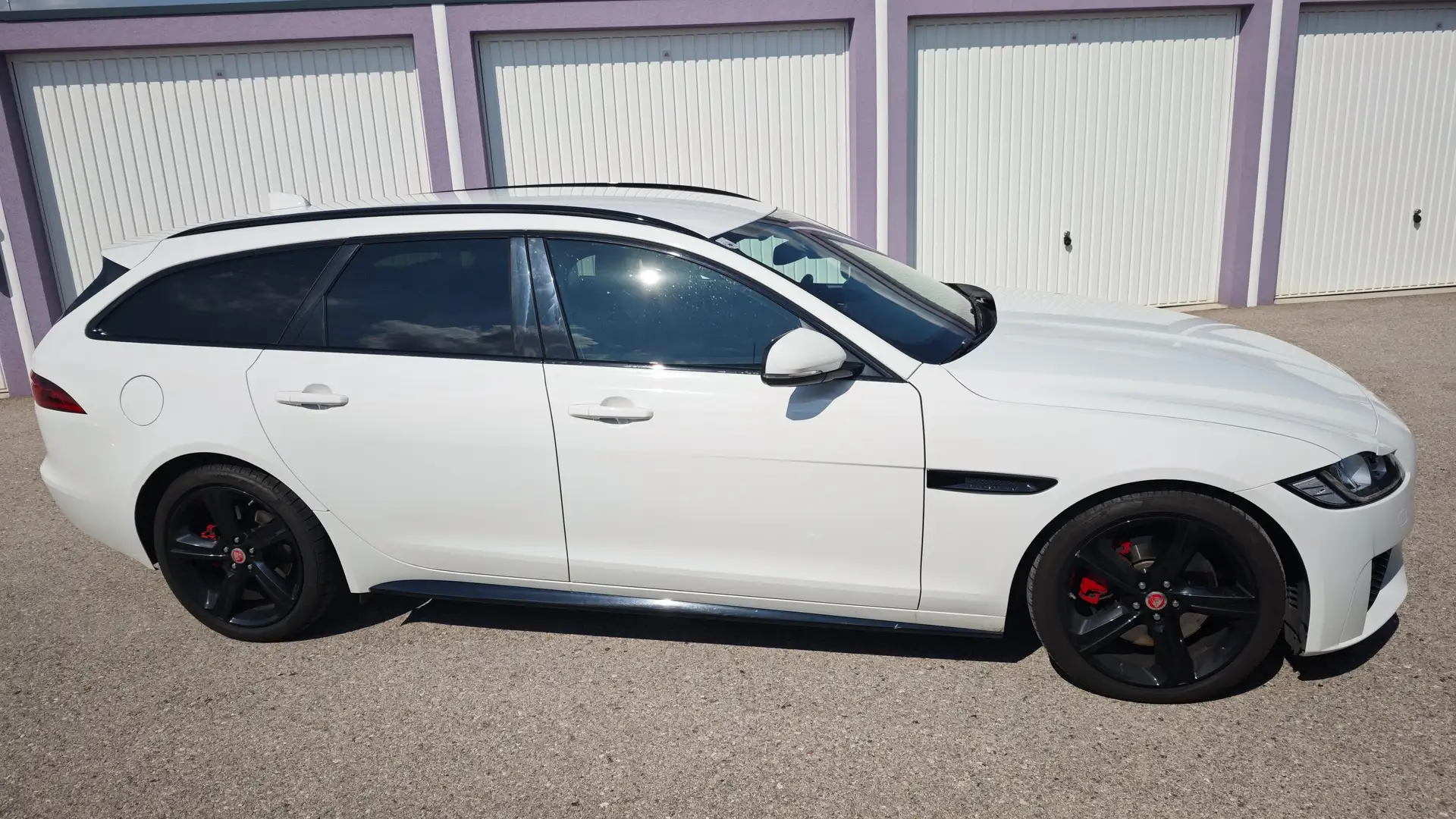 Jaguar XF XF Sportbrake 30d S Aut. S Blanc - 2
