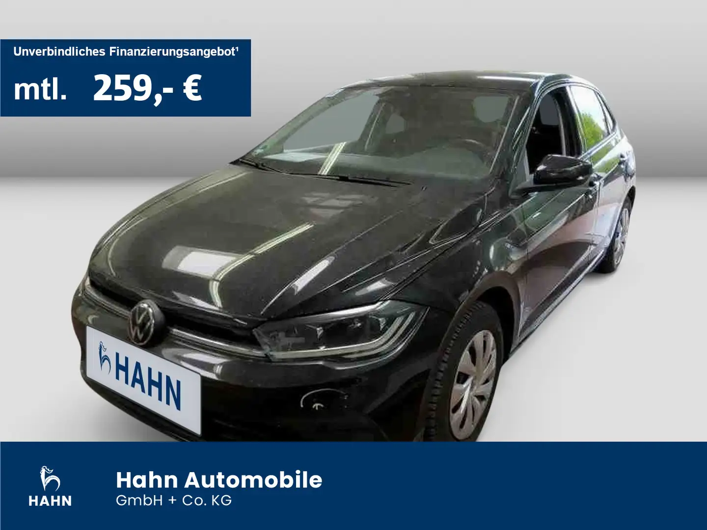 Volkswagen Polo 1.0 TSI DSG Life ACC Matrix Navi CAM Sitzh Schwarz - 1