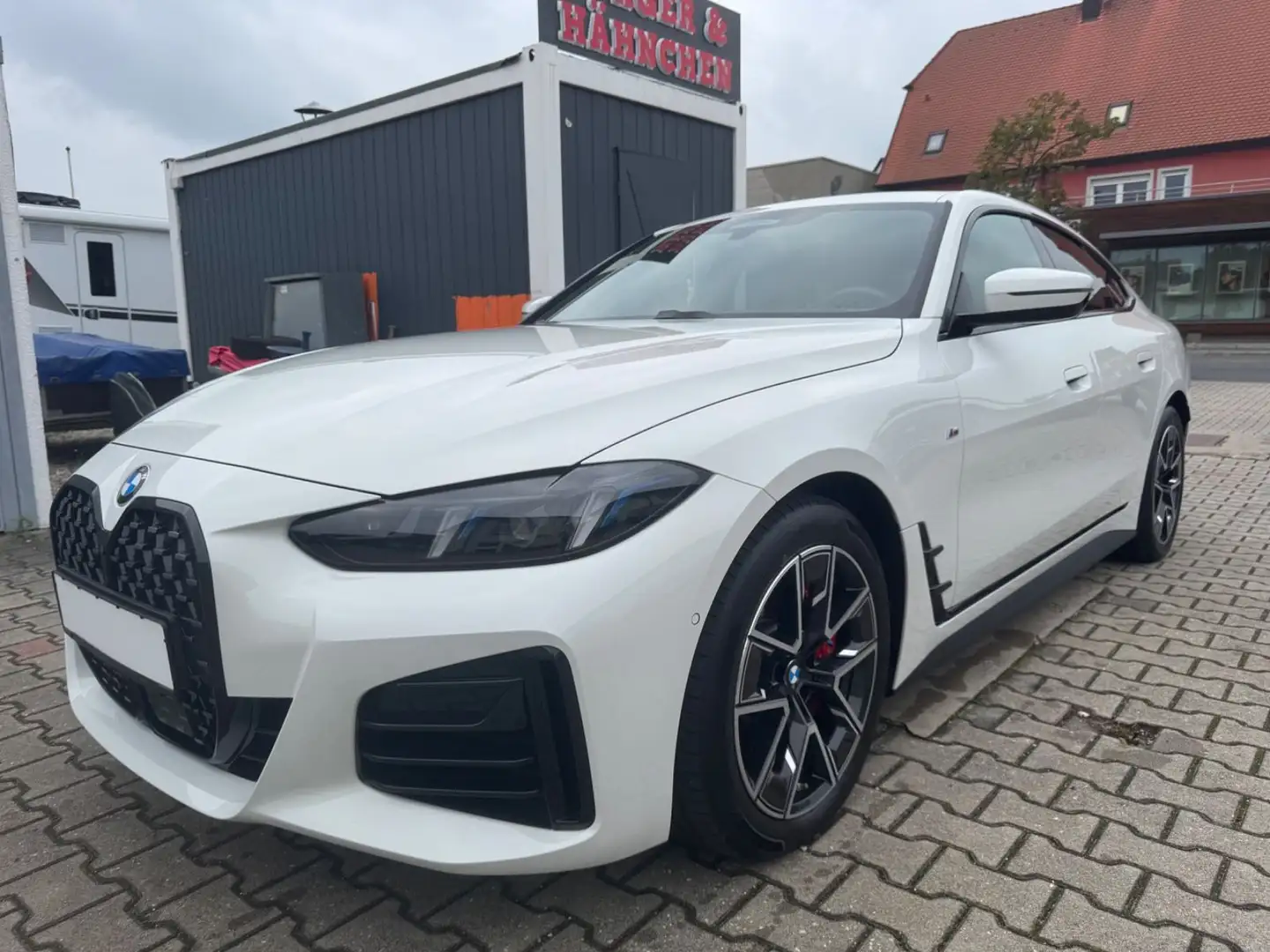 BMW 430 d xDrive M Sport Gran Coupe LEDER LED NAVI Weiß - 1