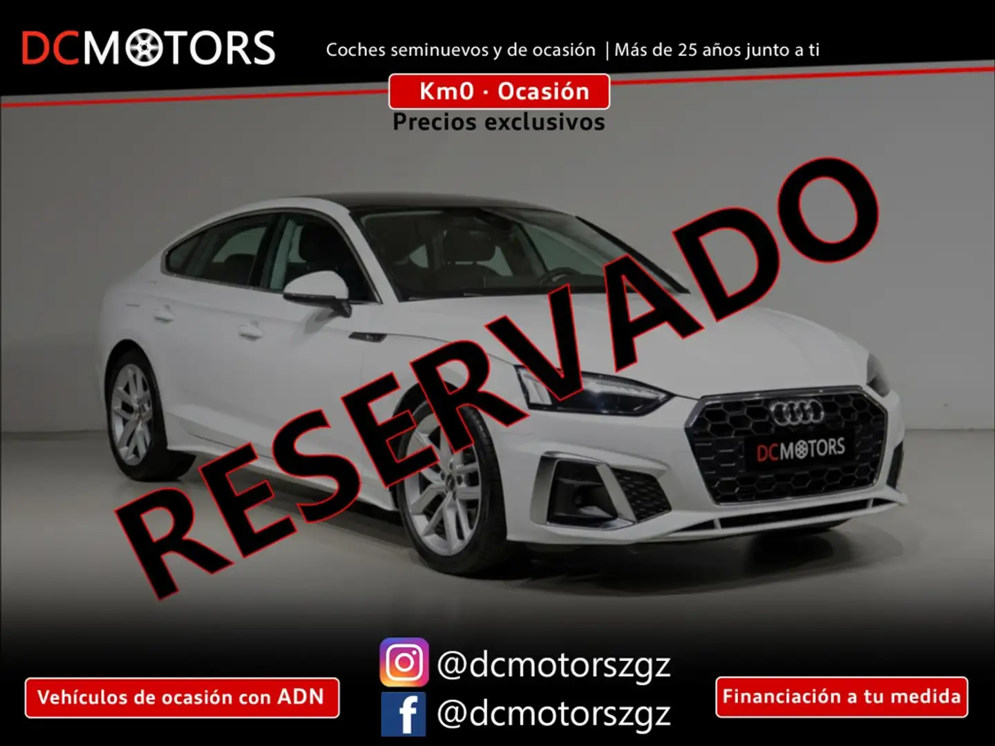 Audi A5 Cabrio 40 TFSI S line S tronic Bianco - 1