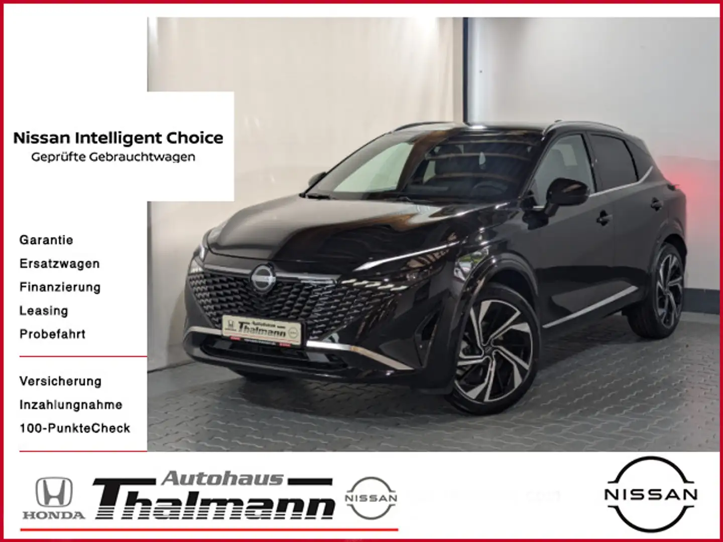 Nissan Qashqai 1.3 DIG-T MHEV Tekna+ Xtronic Noir - 1