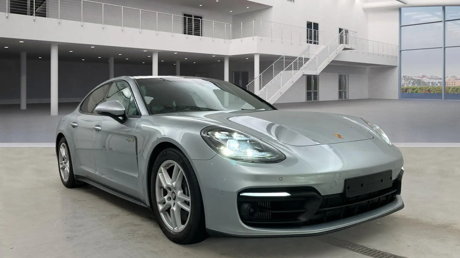 Porsche Panamera 4 E-Hybrid PANO RFK Silber - 1