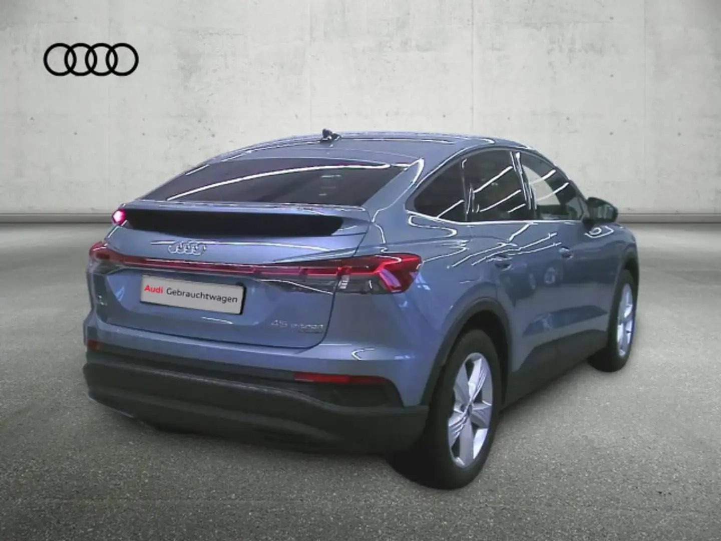 Audi Q4 e-tron Q4 Sportback 45 e-tron quattro MatrixLED AHK HuD Blau - 2