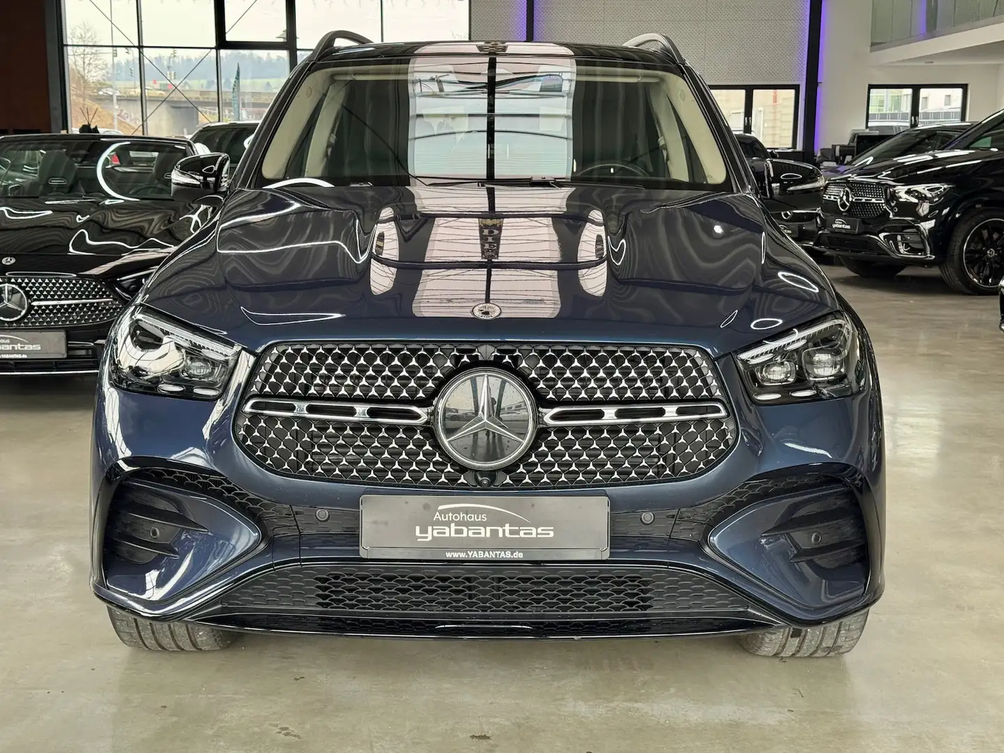 Mercedes-Benz GLE 450 d 4M AMG Night DISTRONIC-Pro Memory AIRMATIC 360°- Bleu - 2