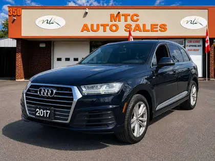 Black 2017 Audi Q7 SUV / Crossover Automatic