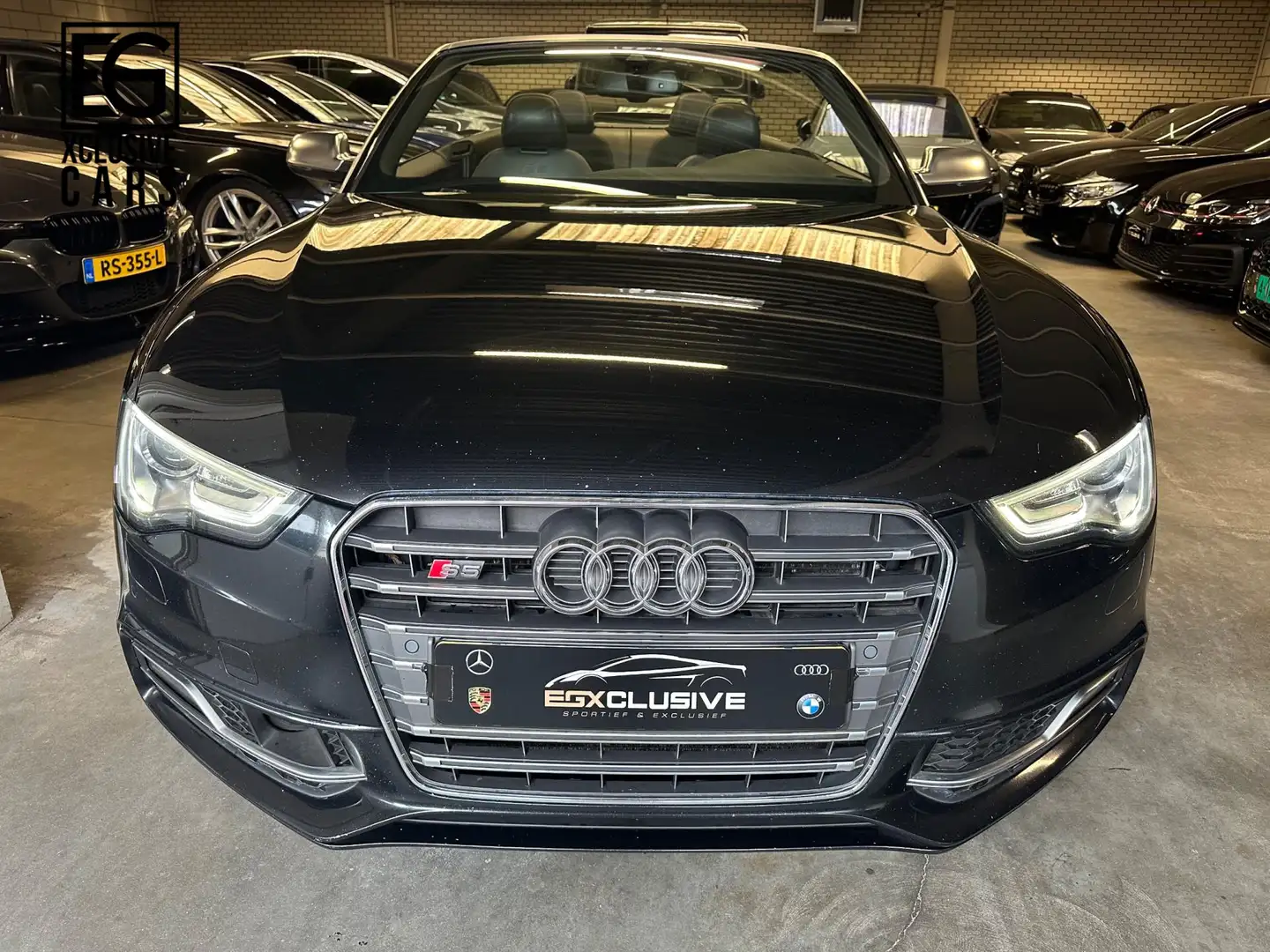 Audi S5 Cabriolet 3.0 TFSI Quattro Pro Line B&O/Facelift Zwart - 2