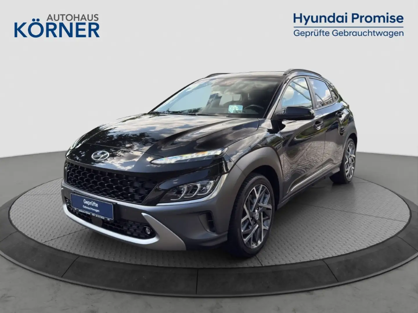 Hyundai KONA Hybrid PRIME *NAVI*LED*SITZHZG*CAM*KRELL* Schwarz - 2