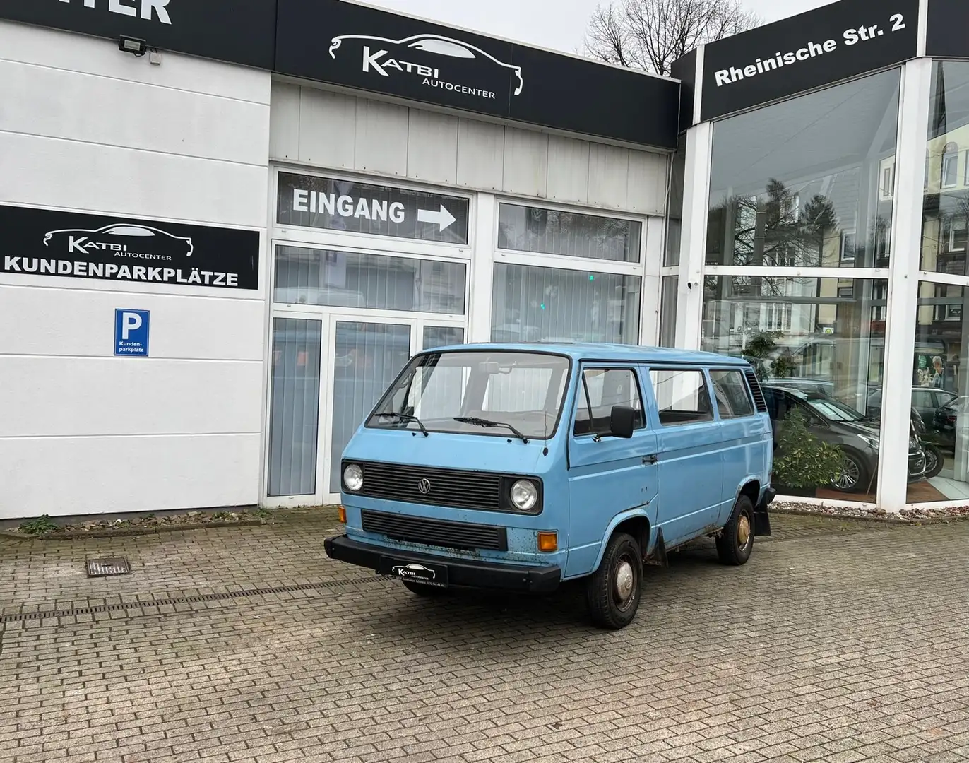 Volkswagen T3 Transporter 8 Sitzer Kék - 1