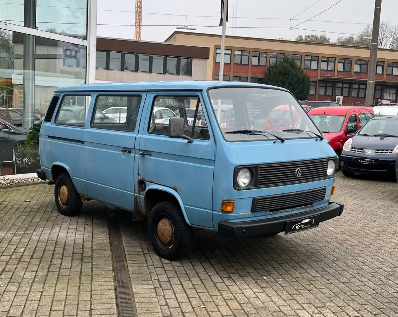Volkswagen T3 Transporter 8 Sitzer Kék - 2