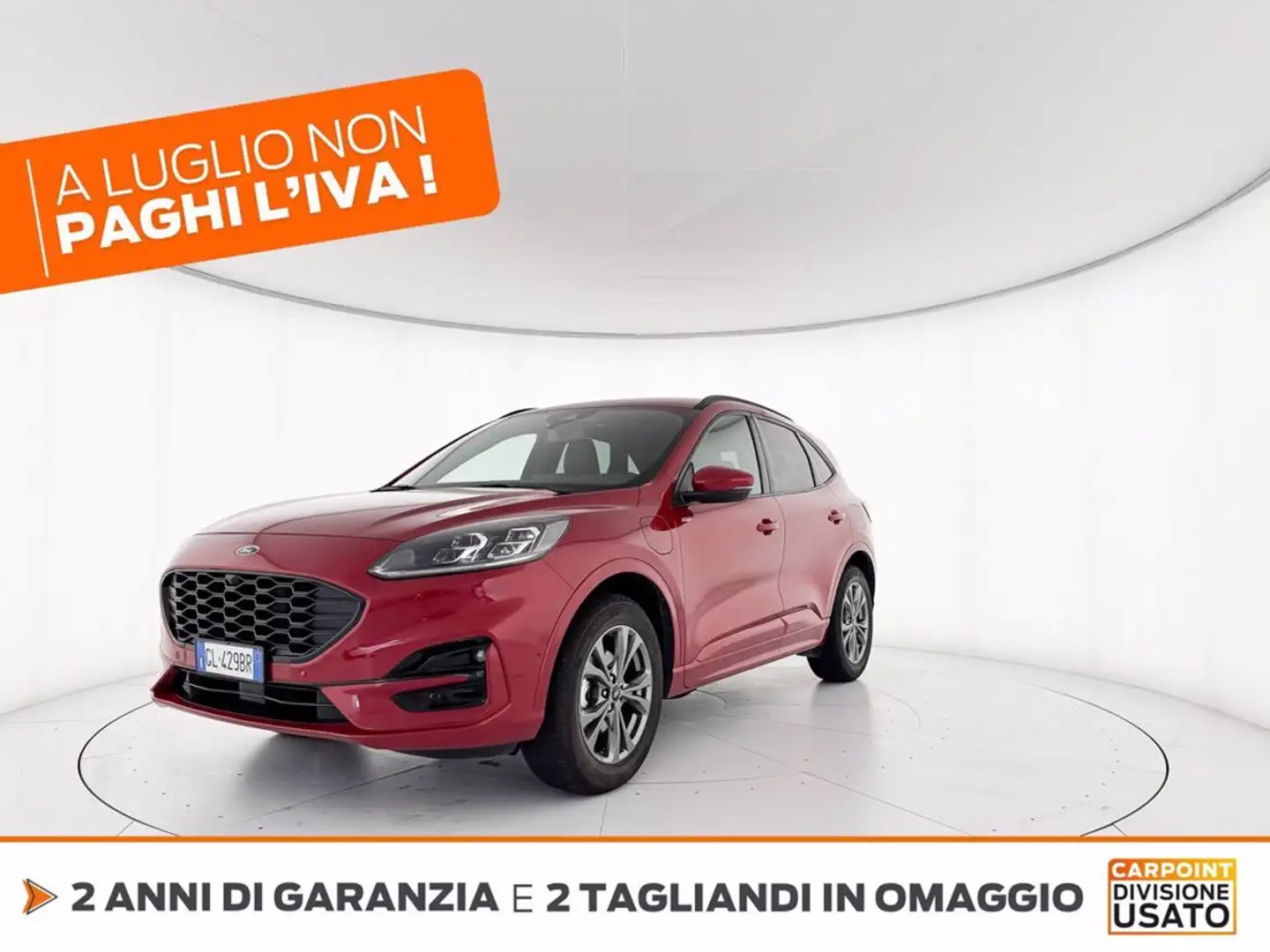 Ford Kuga 2.5 phev st-line x 2wd 225cv cvt Rosso - 1