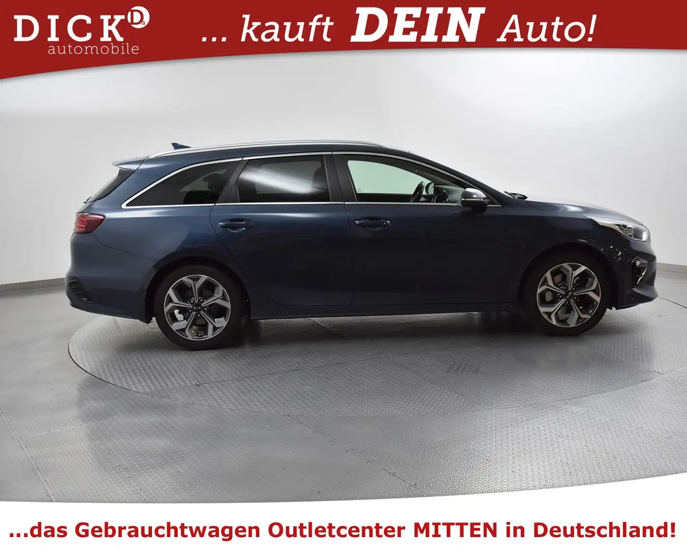 Kia Ceed SW / cee'd SW Ceed Sportswagon 1.6d Aut NAVI+KAM+LEDER+SHZ+TEM Albastru - 2
